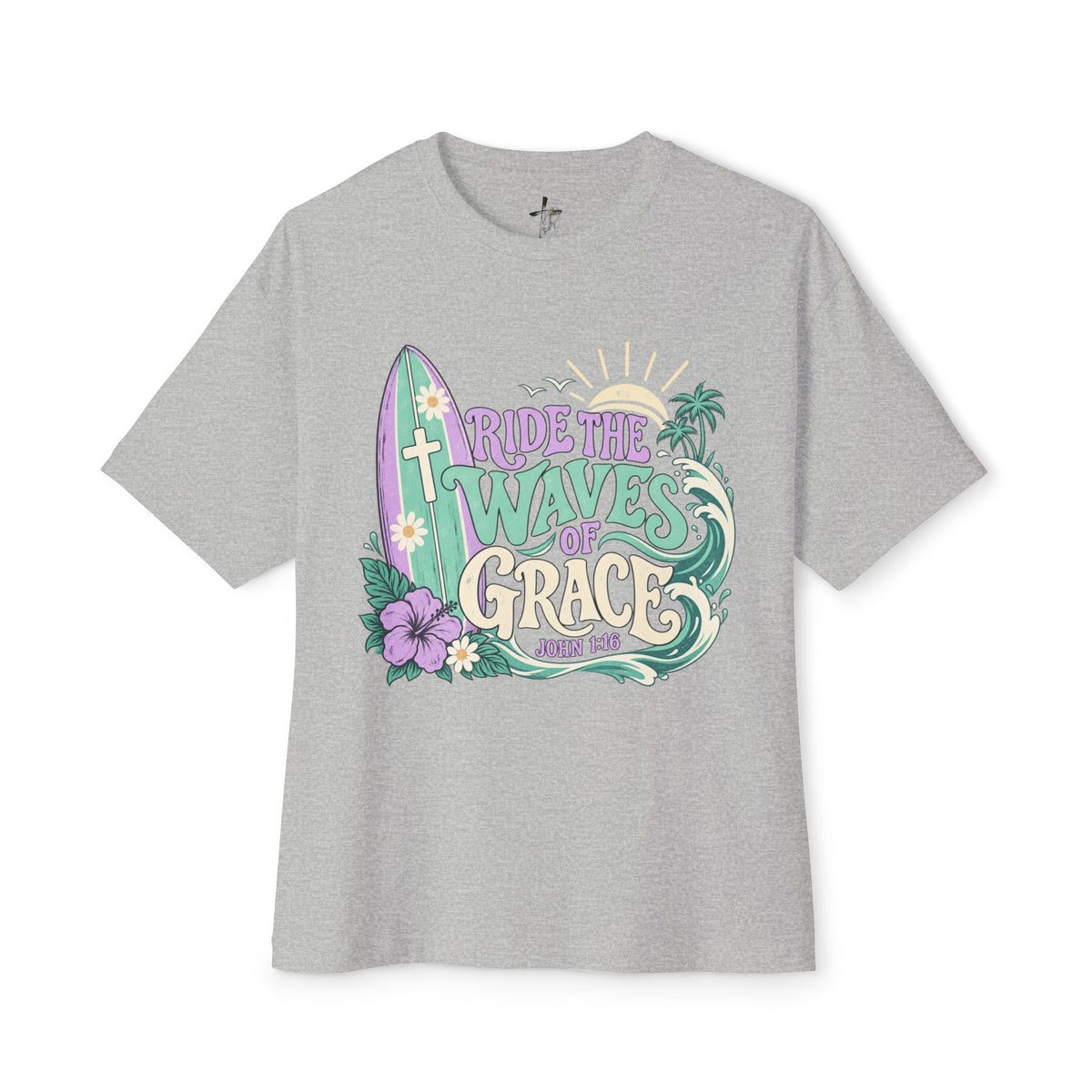 Ride the Waves of Grace Tee