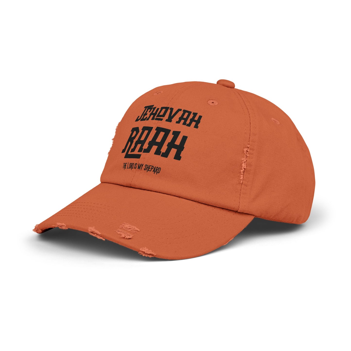 Jehovah Raah Distressed Cap - Vintage