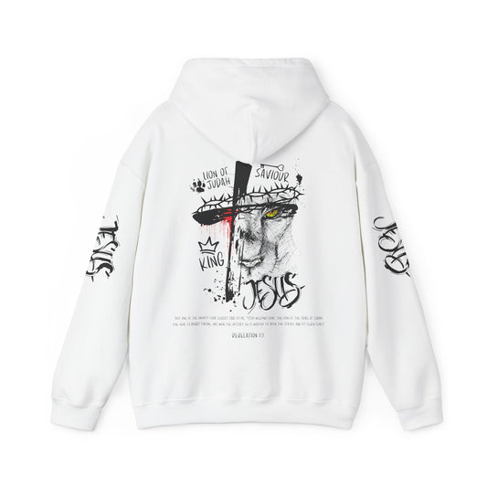 Lion of Judah Rev 5:5 Hooded Sweatshirt