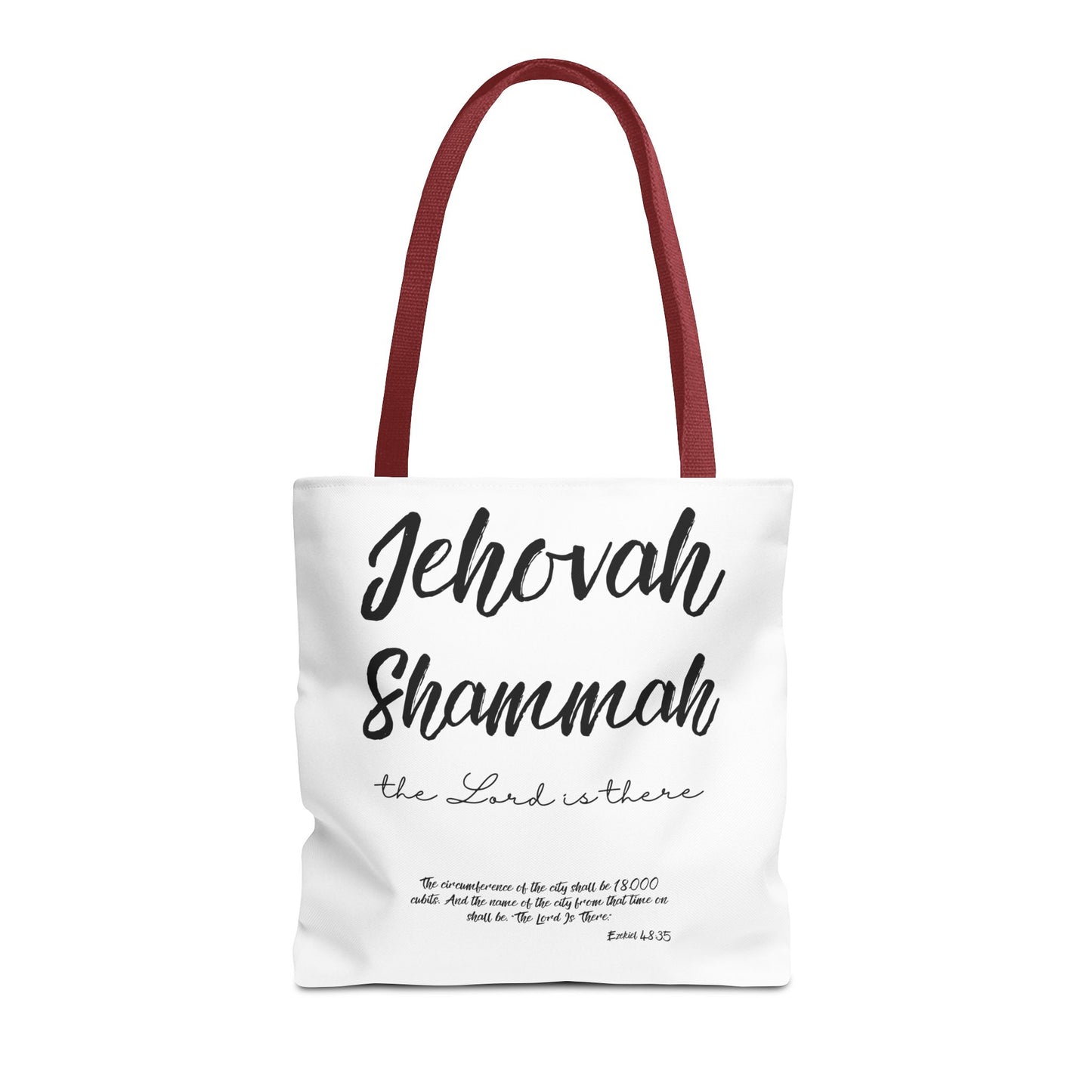 Jehovah Shammah Tote Bag