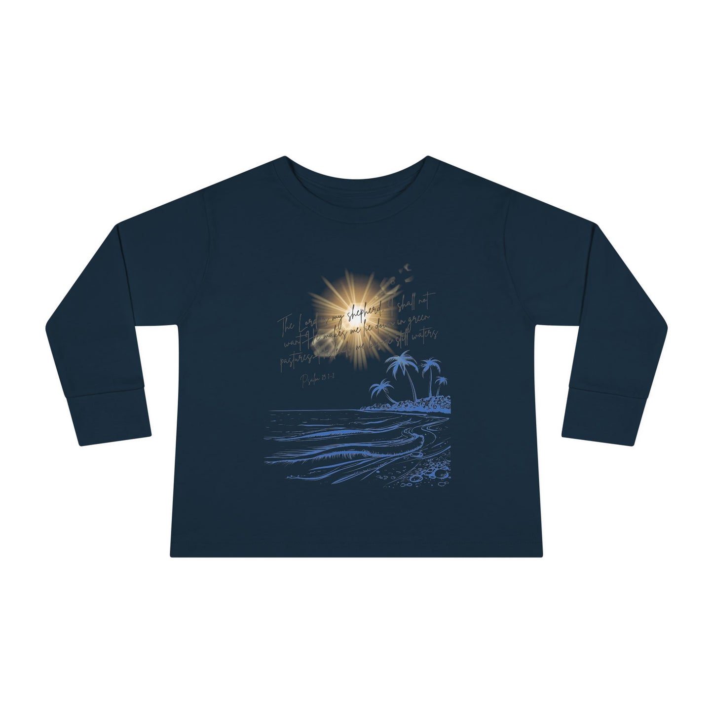 Psalm 23:1 Toddler Long Sleeve Tee