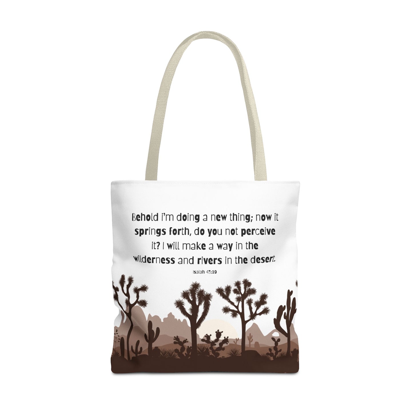Rivers in the Desert Tote Bag