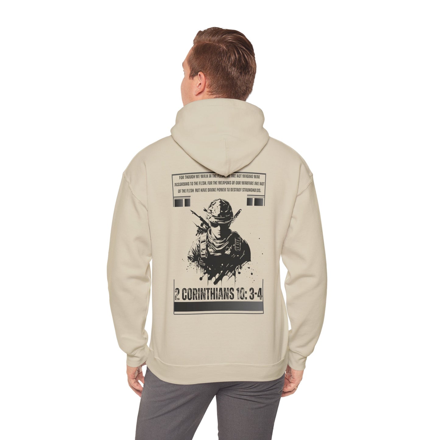 2 Corinthians 10:3-4 Sweatshirt