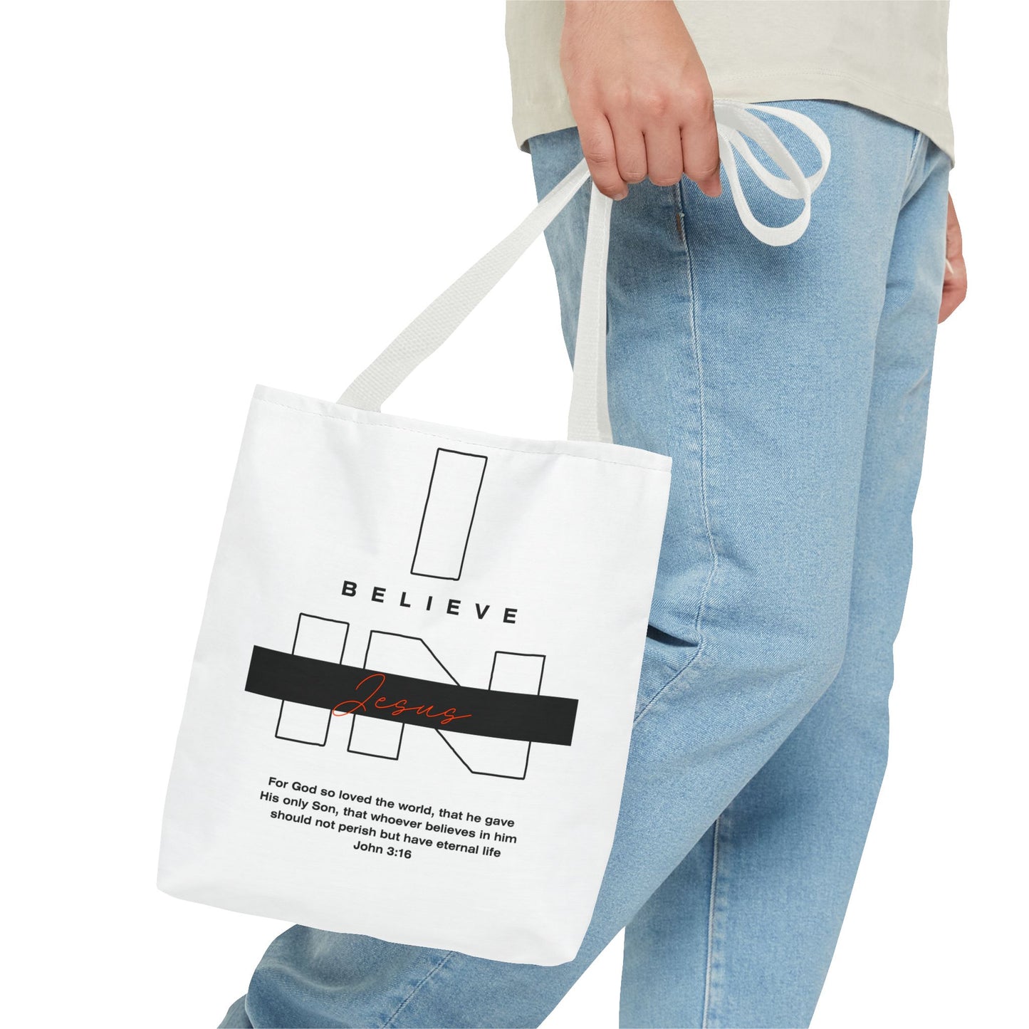 I Believe in Jesus Tote Bag
