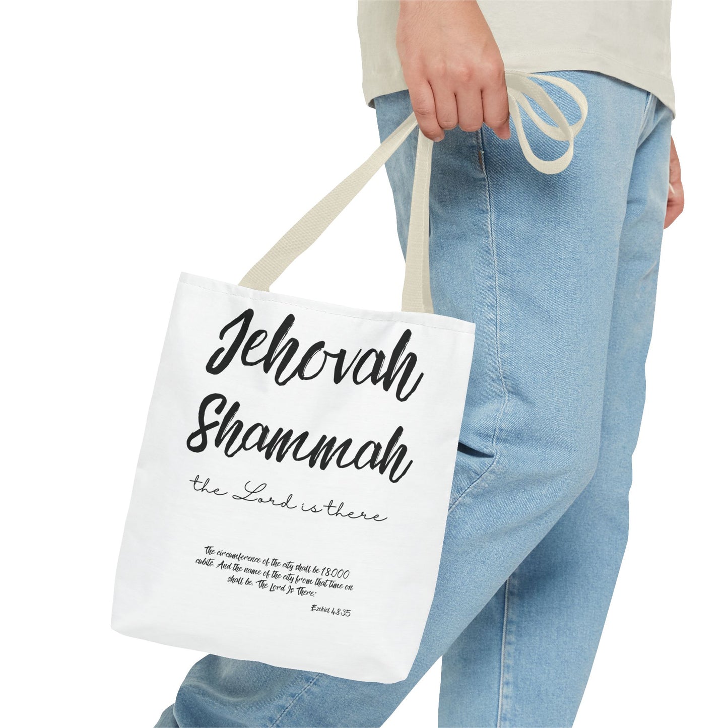 Jehovah Shammah Tote Bag