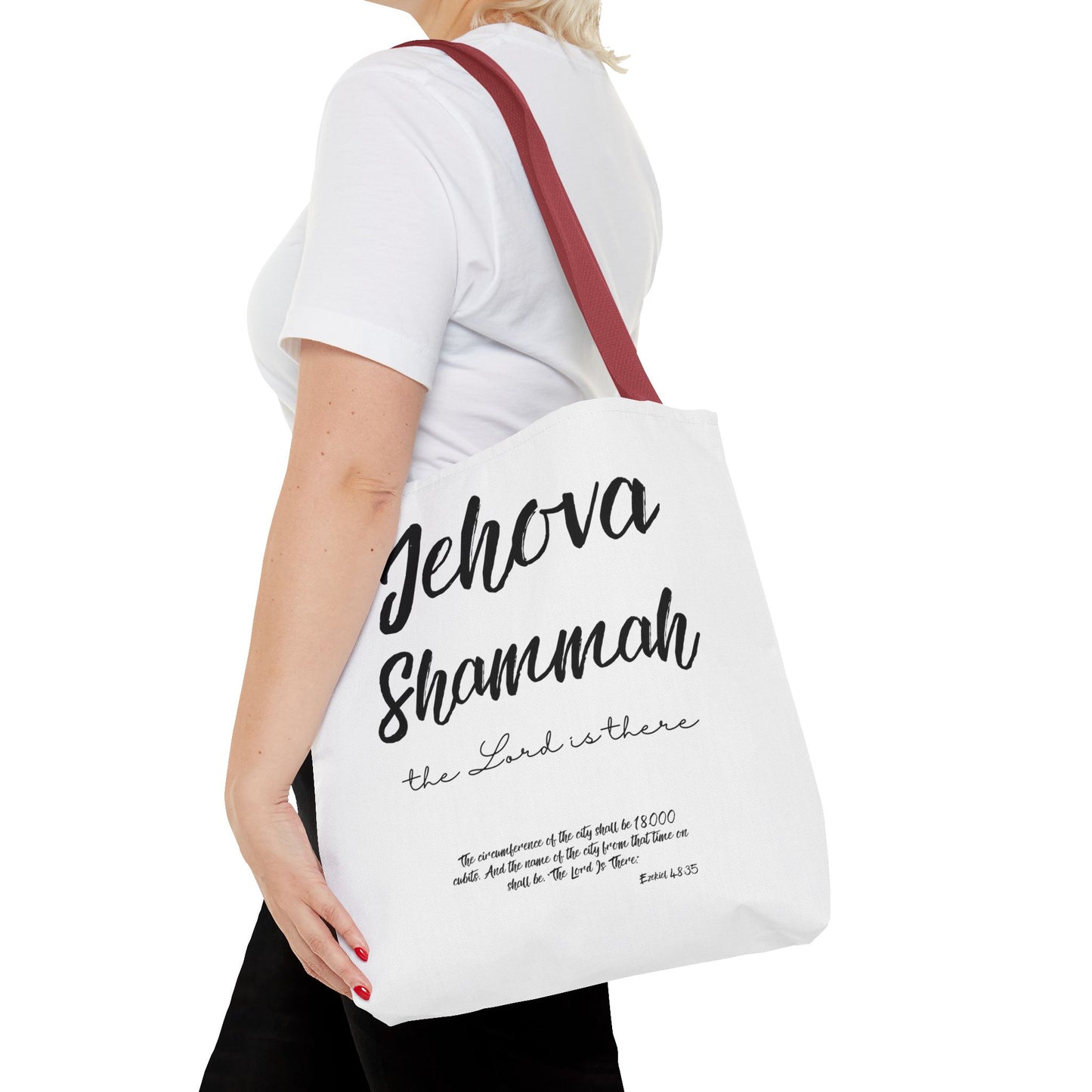 Jehova Shammah Tote Bag