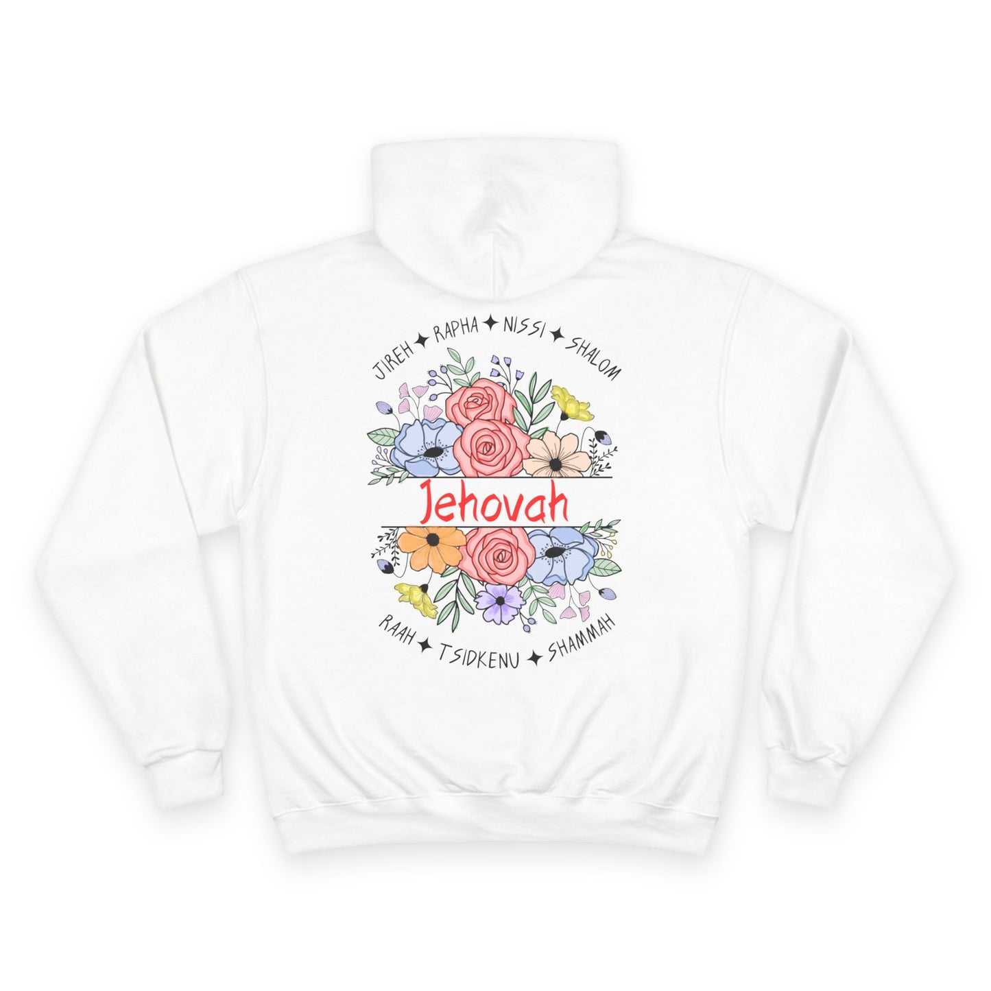 Names of Jehovah Champion Hoodie