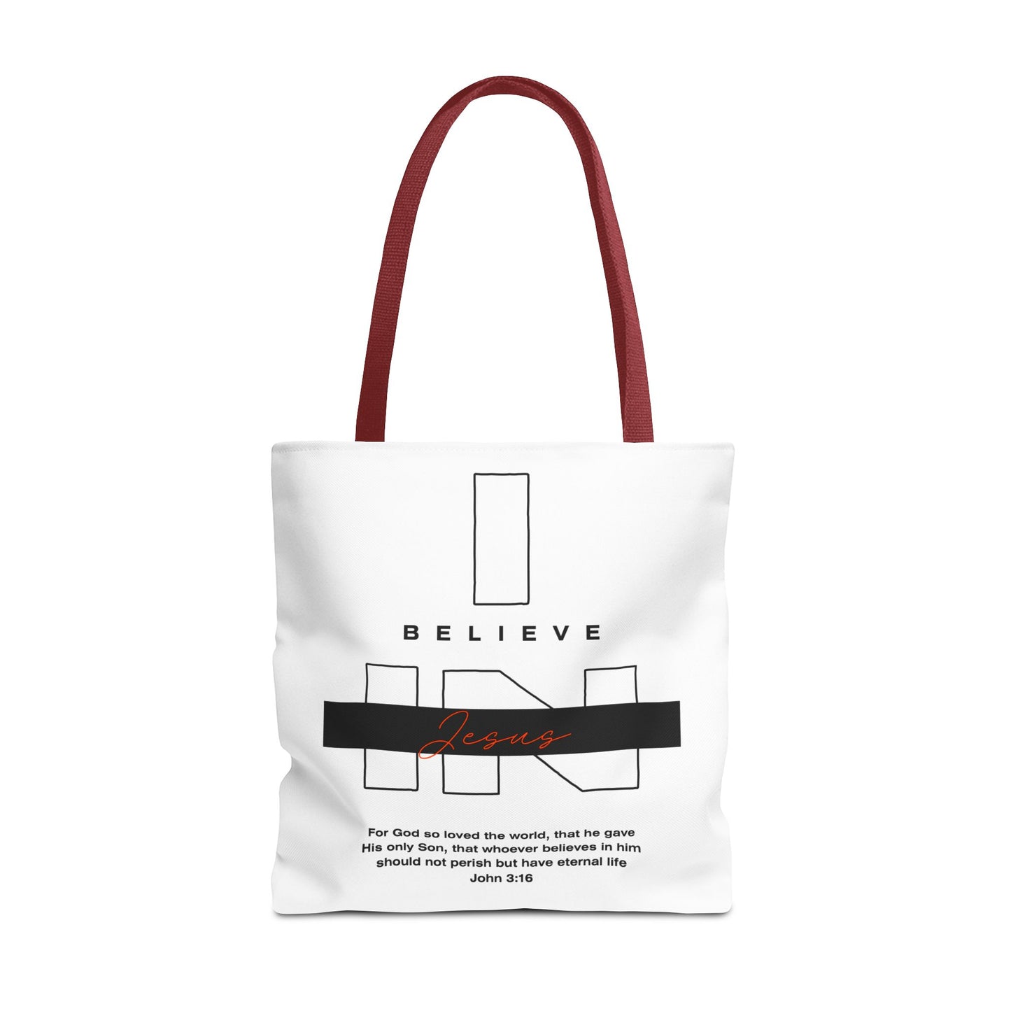 I Believe in Jesus Tote Bag