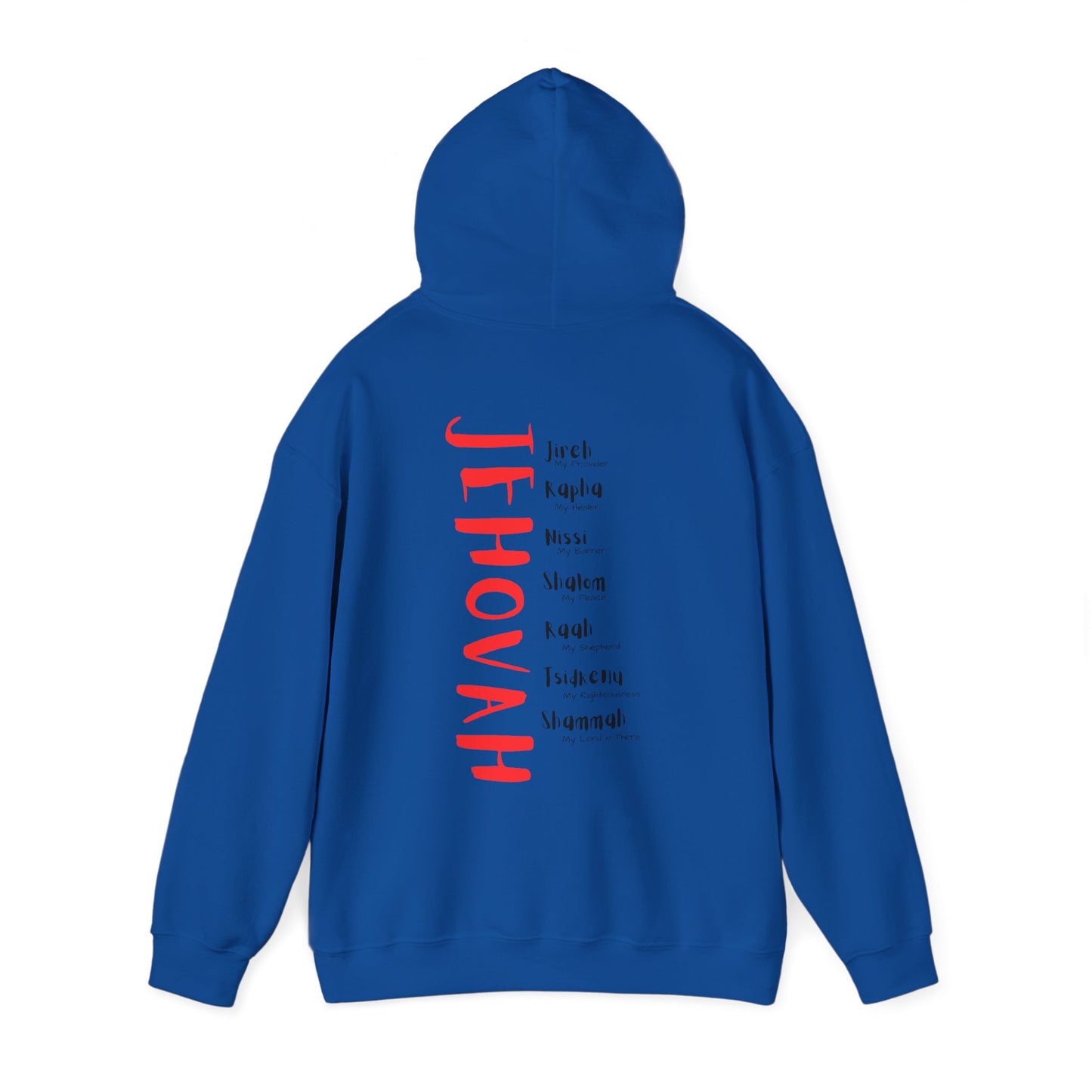 Jehovah Hooded Sweatshirt - Comfort and Spirituality