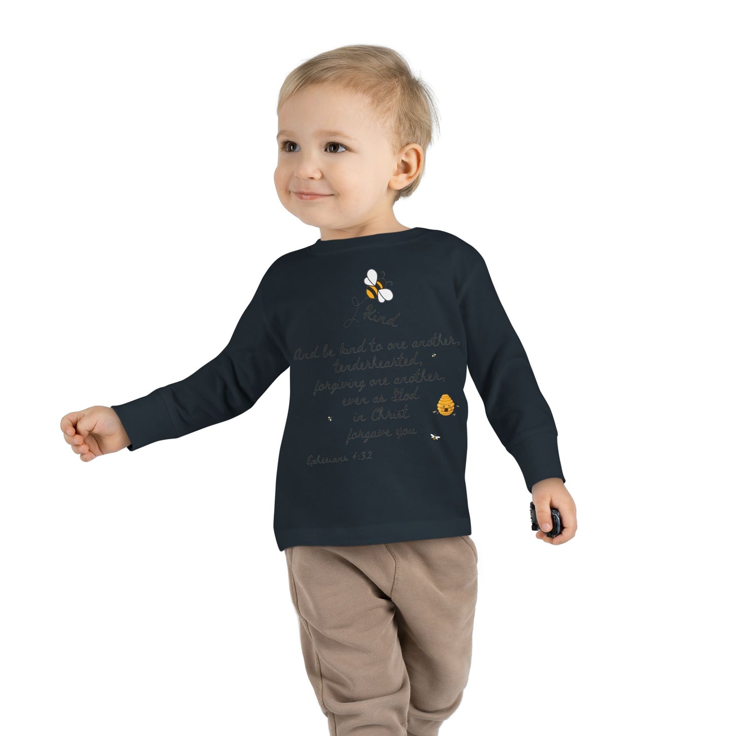 Bee kind Toddler Long Sleeve Tee