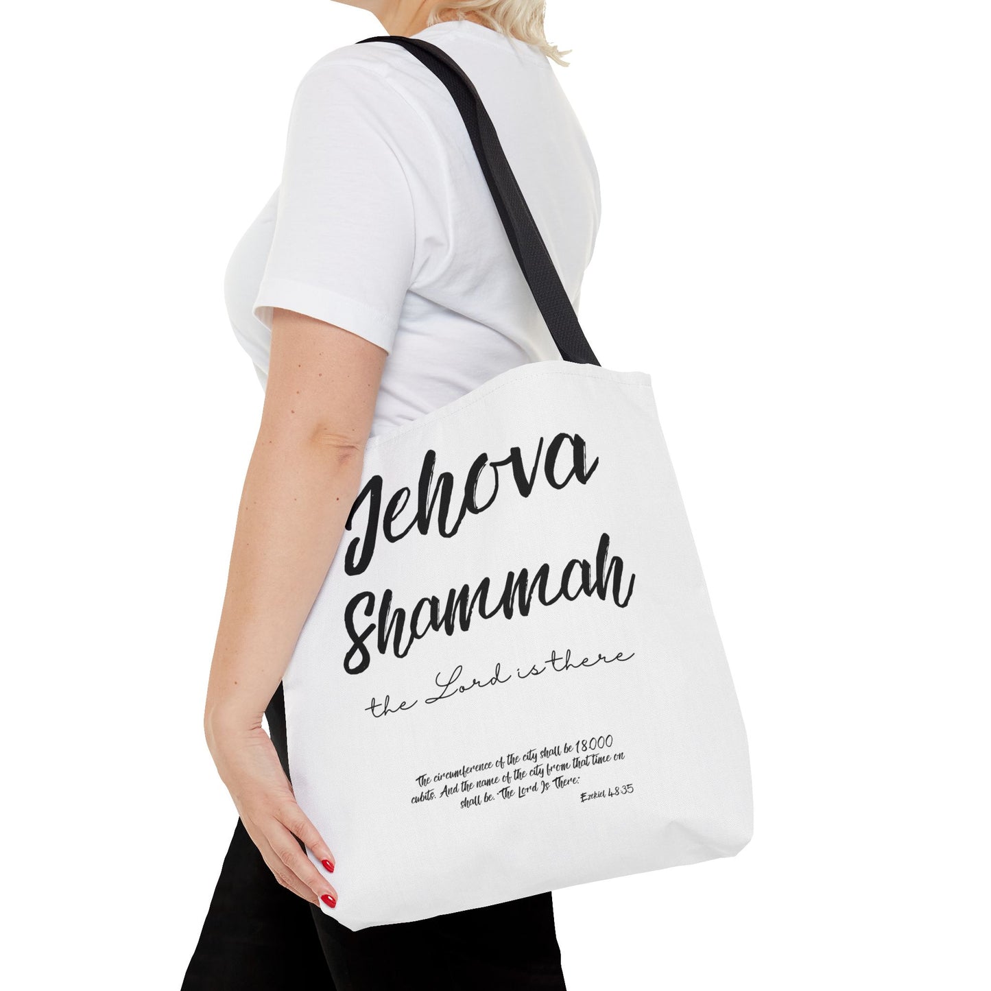 Jehova Shammah Tote Bag