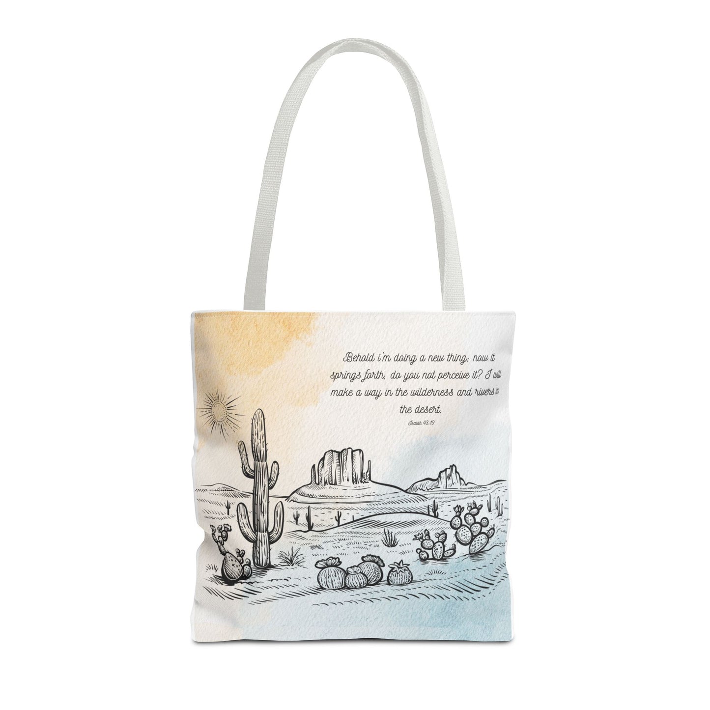 Behold I’m doing a New Thing Tote Bag