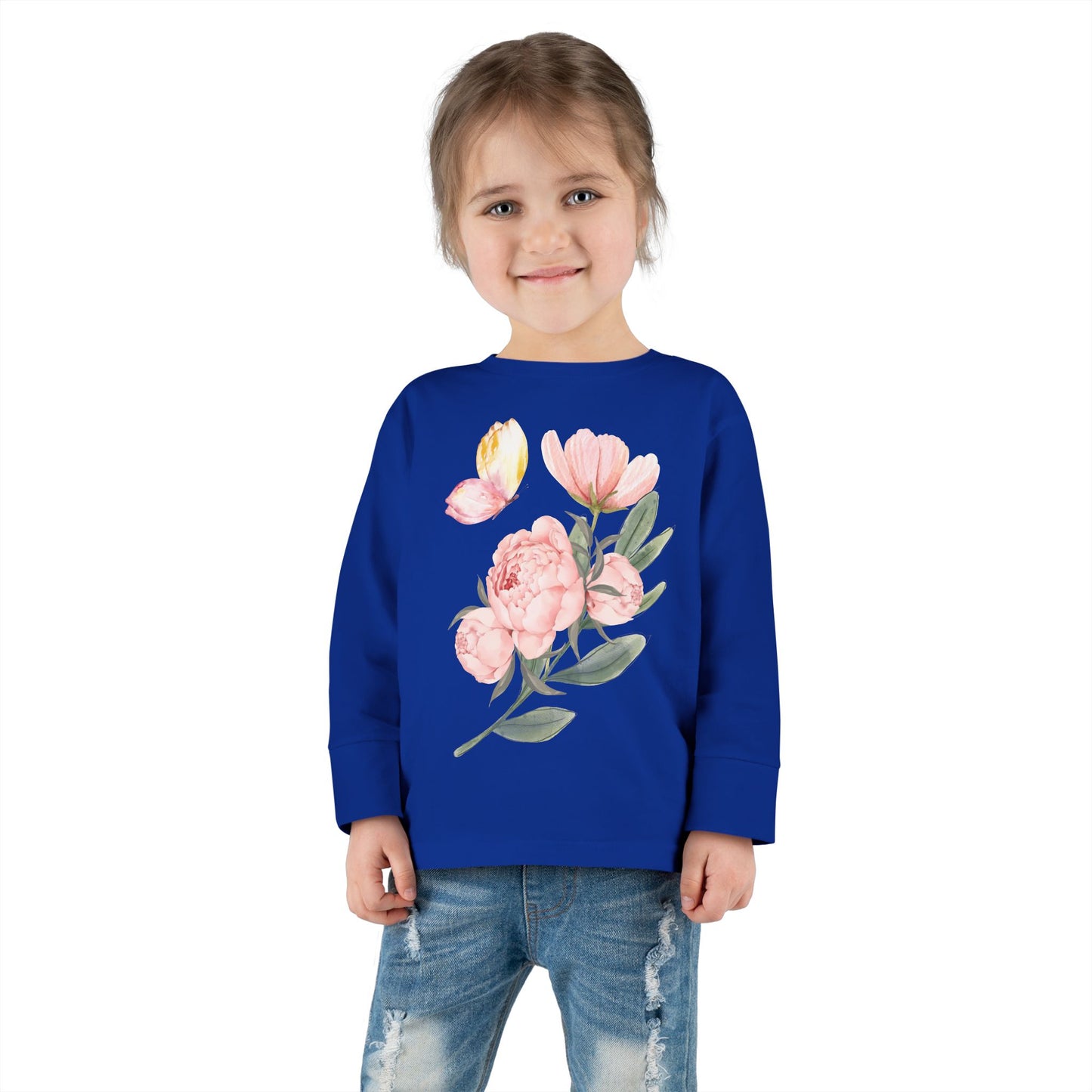 Magnolia bloom Toddler Long Sleeve Tee