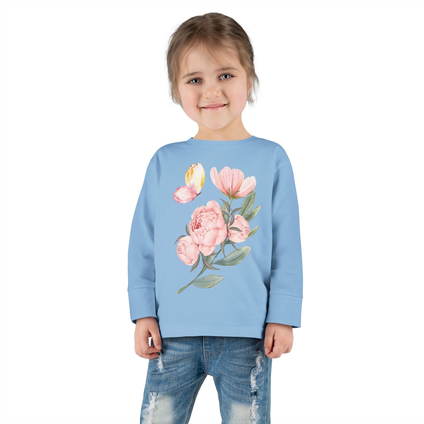Magnolia bloom Toddler Long Sleeve Tee