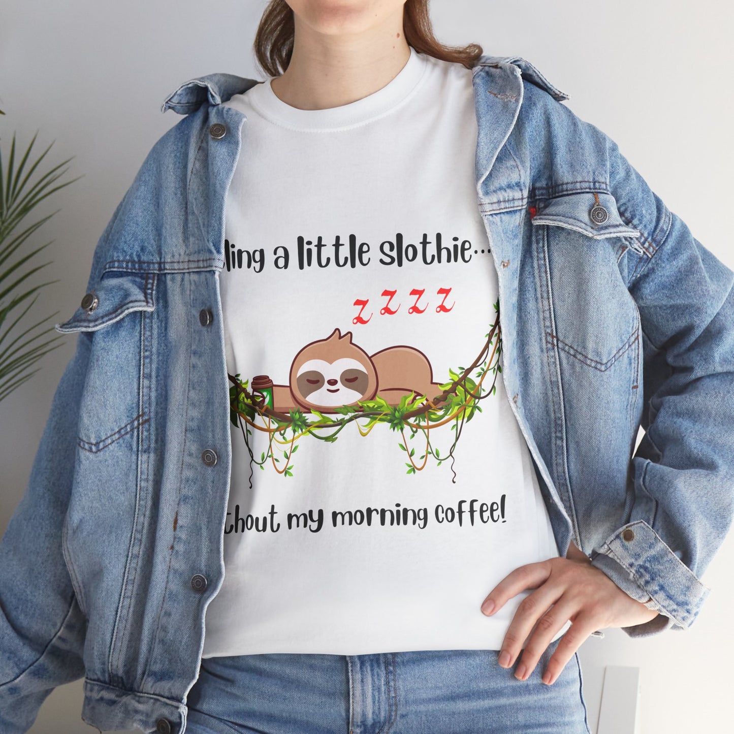 Feeling Slothie Heavy Cotton Tee