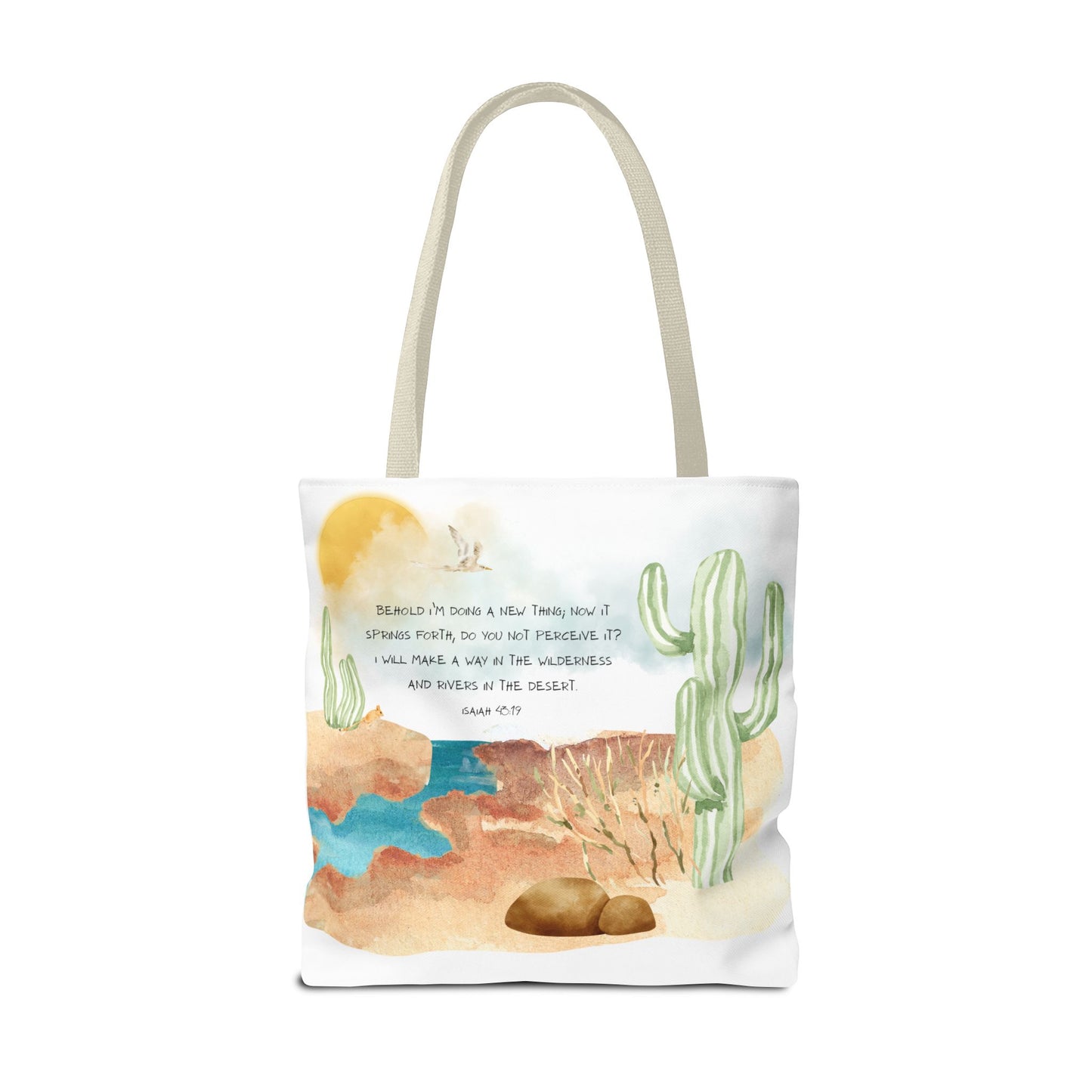 Isaiah 43:19 Tote Bag