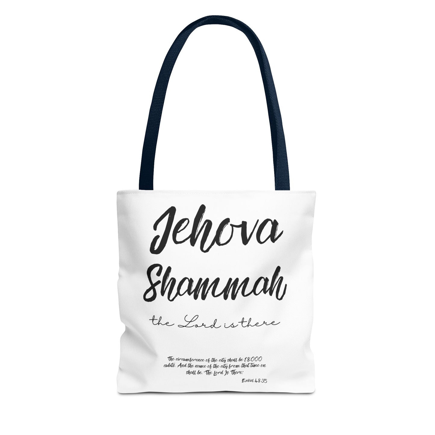 Jehova Shammah Tote Bag