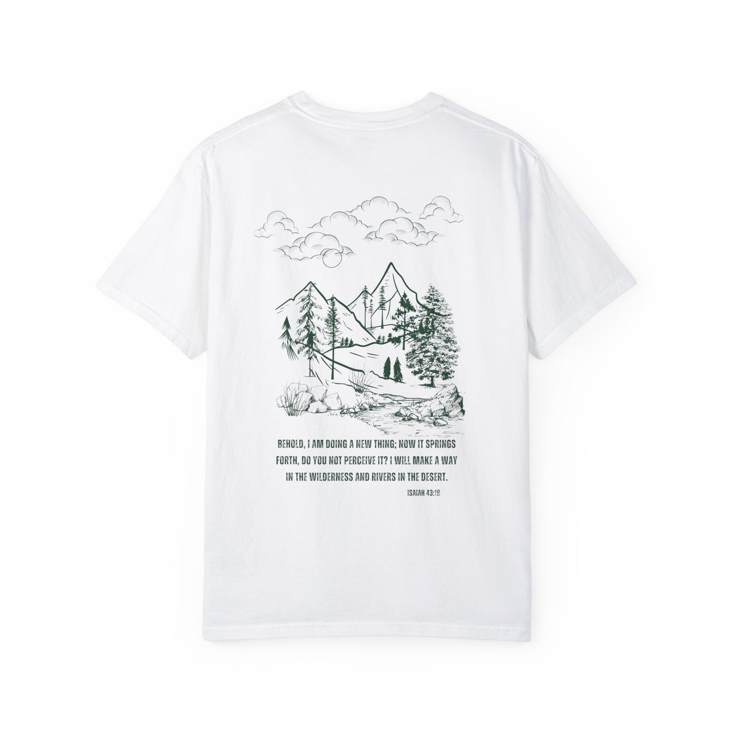 Isaiah 43:19 T-shirt - Faith Inspired Streetwear