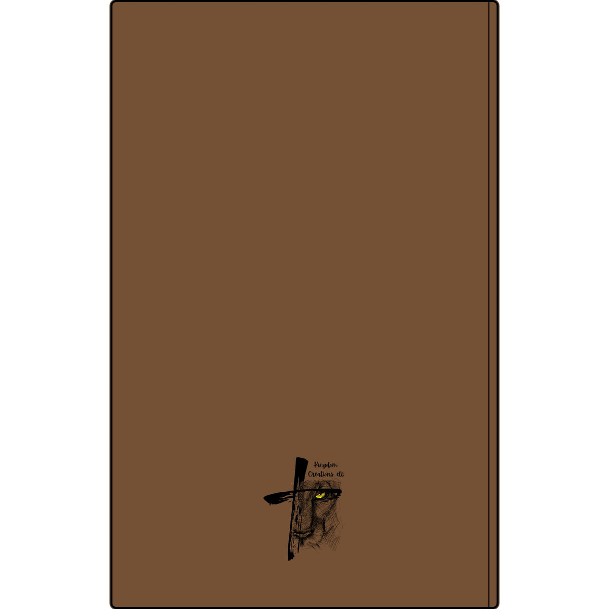 Known — Vegan Leather Journal with Engraved Psalm 139:1 Cover