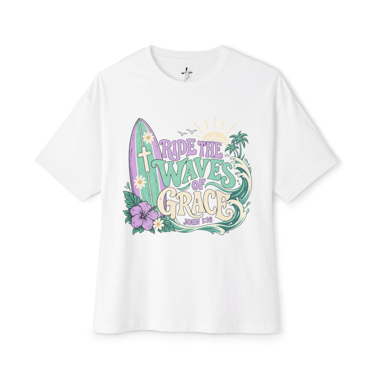 Ride the Waves of Grace Tee