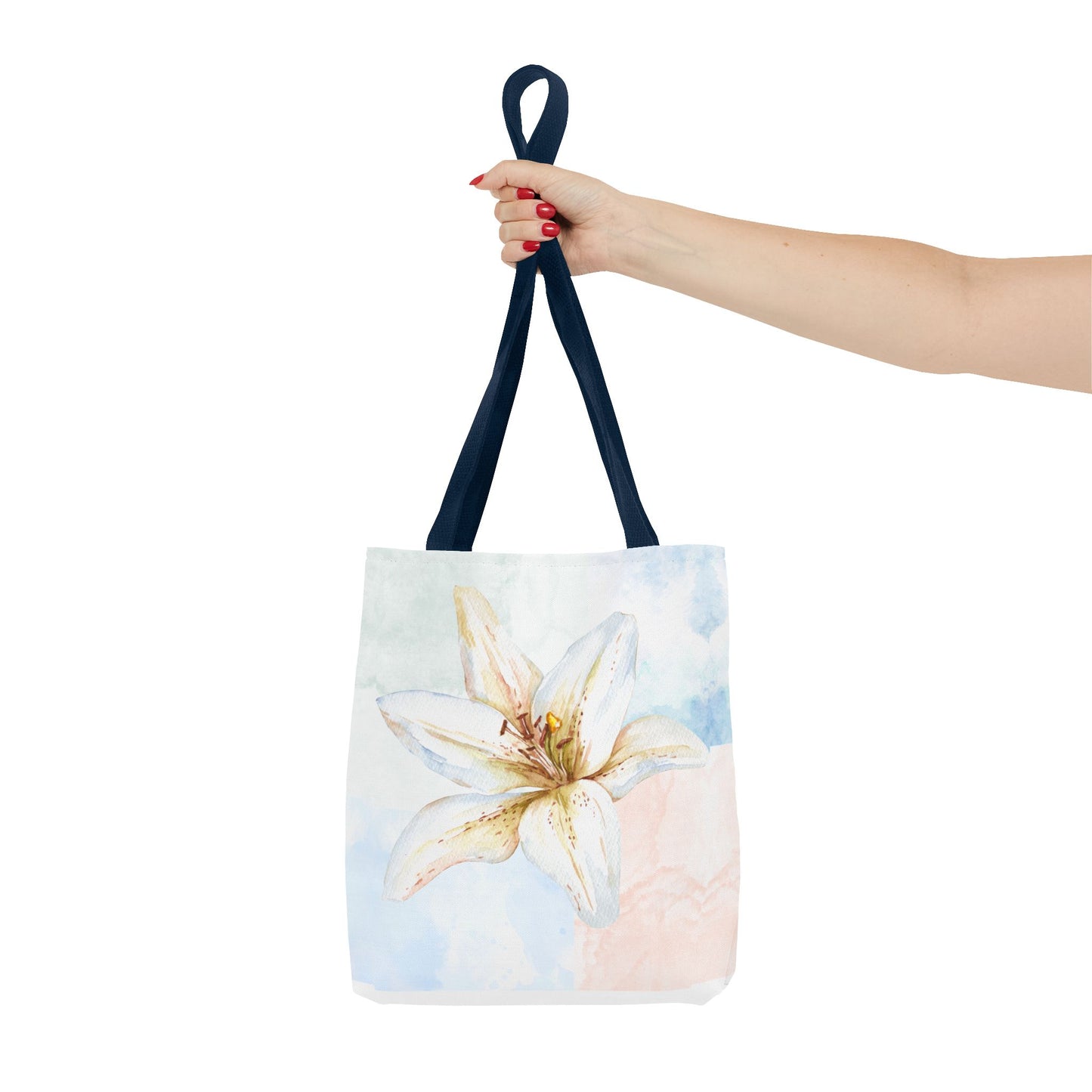 White Lily Tote Bag