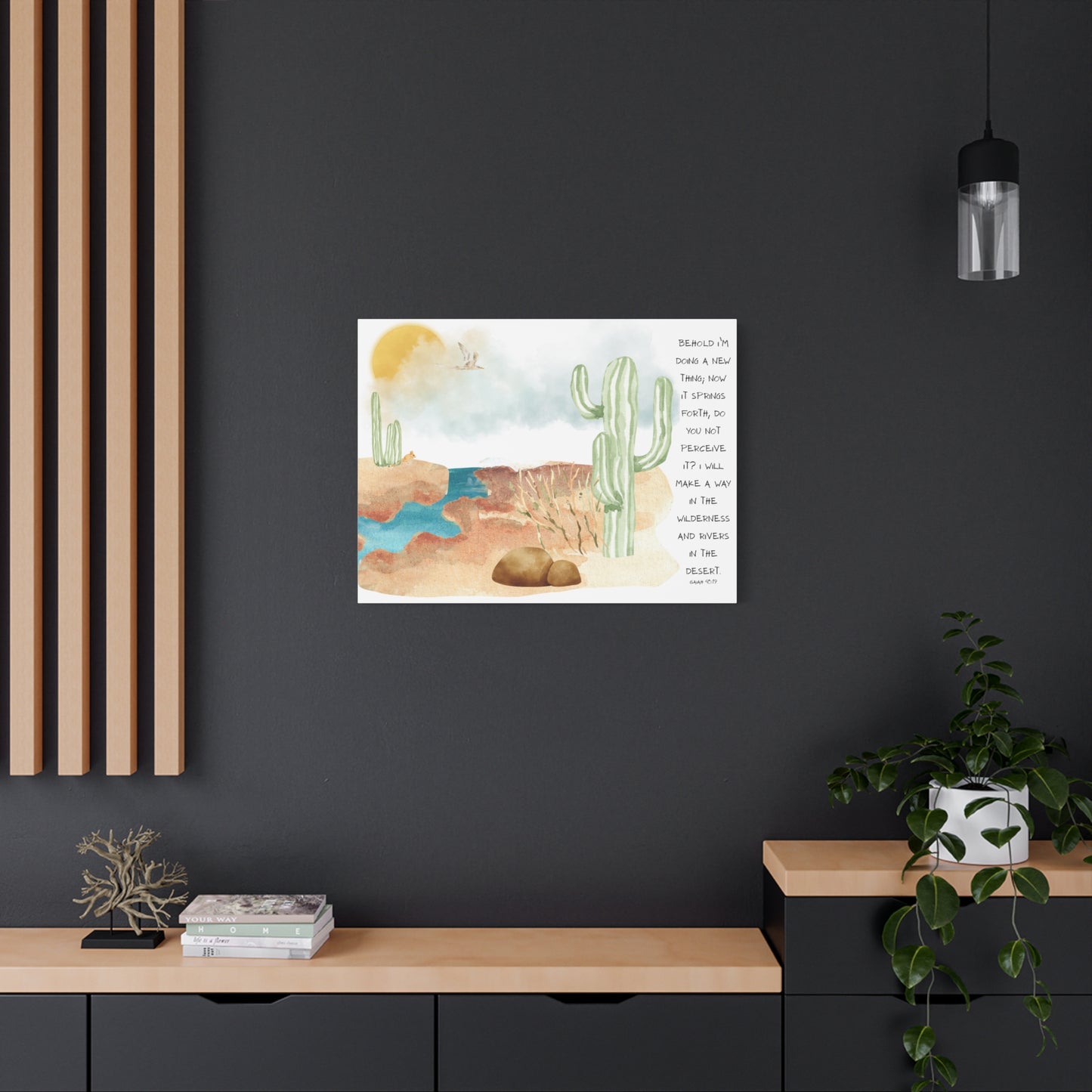 Isaiah 43:19 Canvas Art