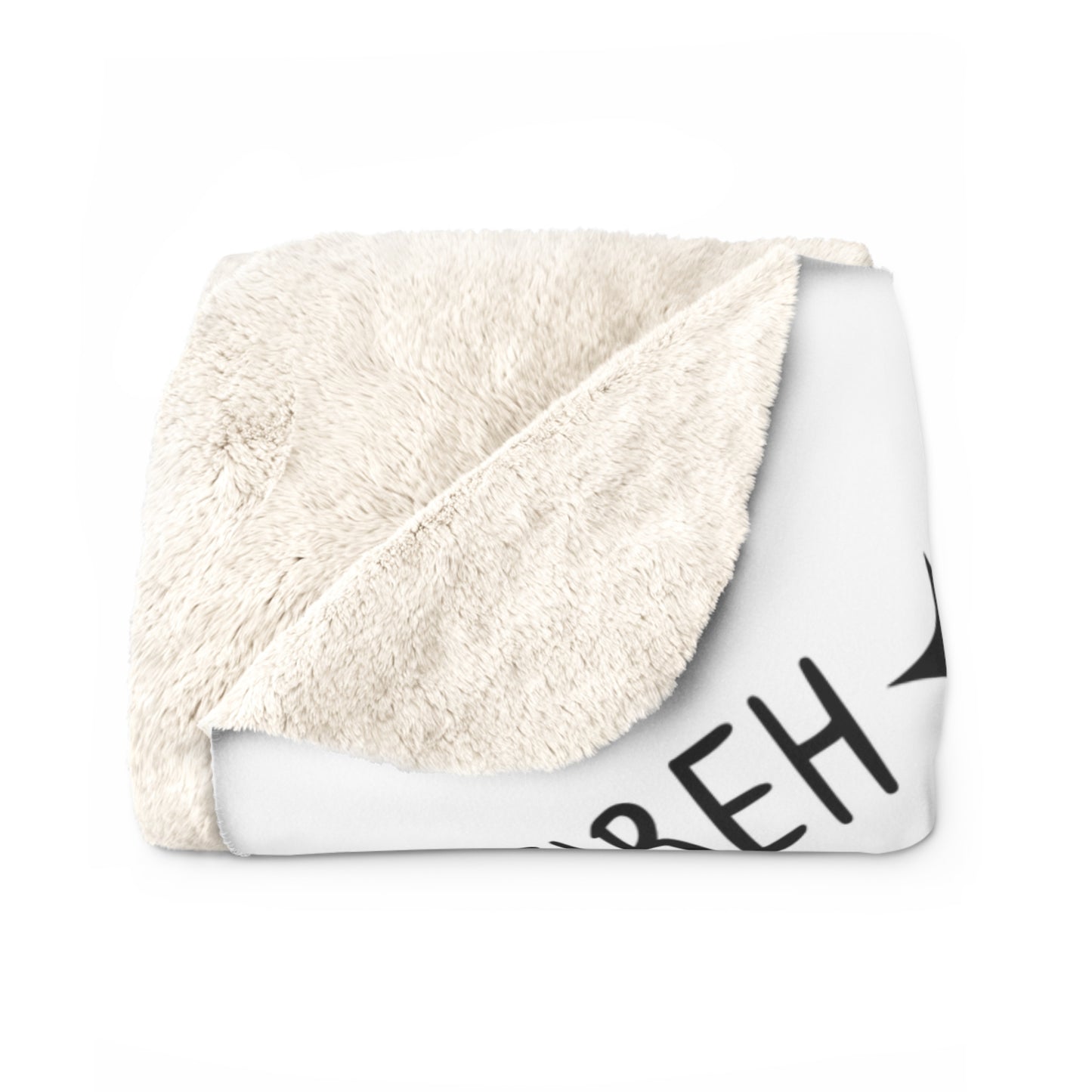 Jehovah Sherpa Fleece Blanket | Cozy & Soft Comfort for Home Decor | Perfect Gift for Faith & Hope