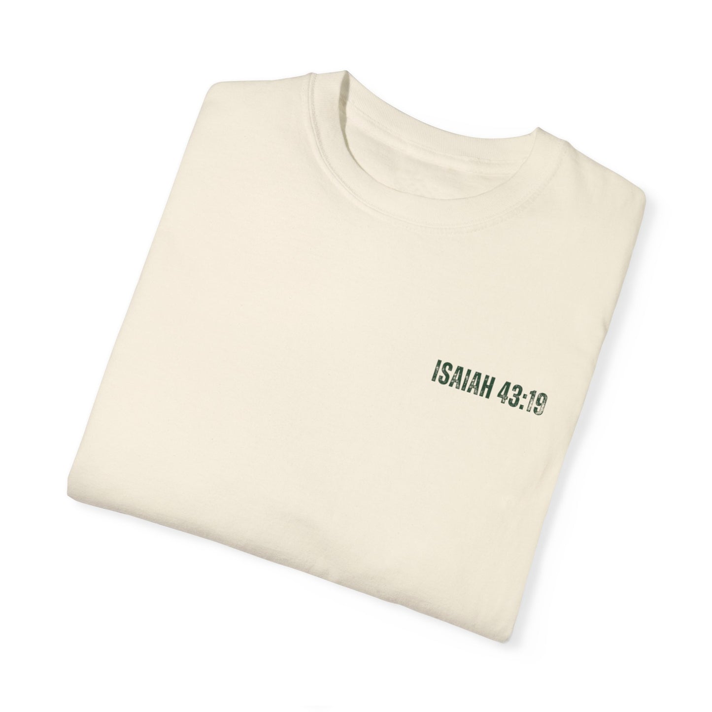 Isaiah 43:19 T-shirt - Faith Inspired Streetwear