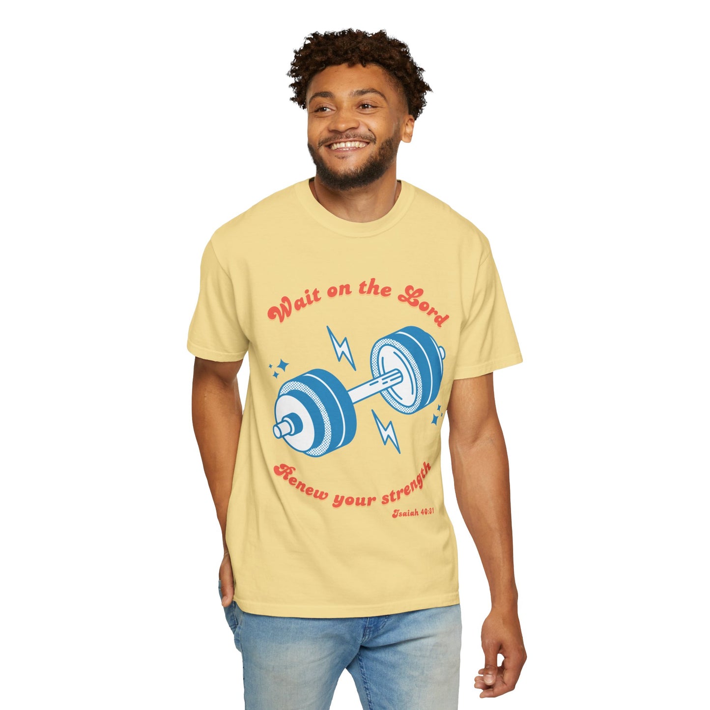 Wait on the Lord Renew your Strength unisex t-shirt
