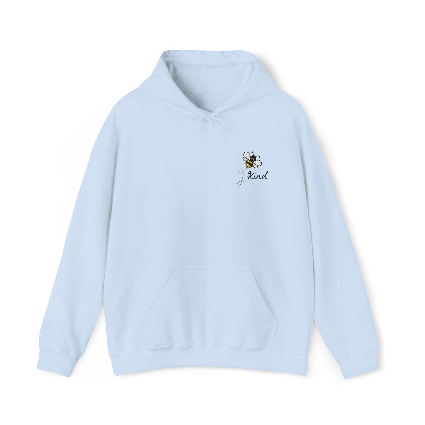 Bee Kind Hooded Sweatshirt - Eco-Friendly, Comfortable, Perfect for Gifting