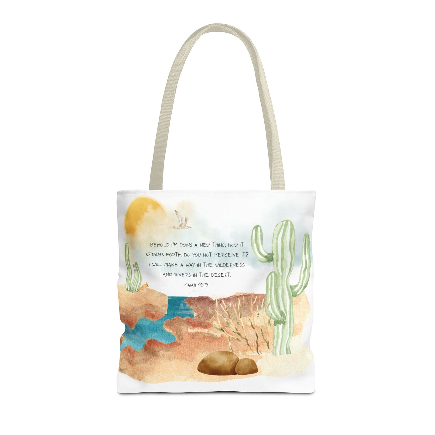 Isaiah 43:19 Tote Bag
