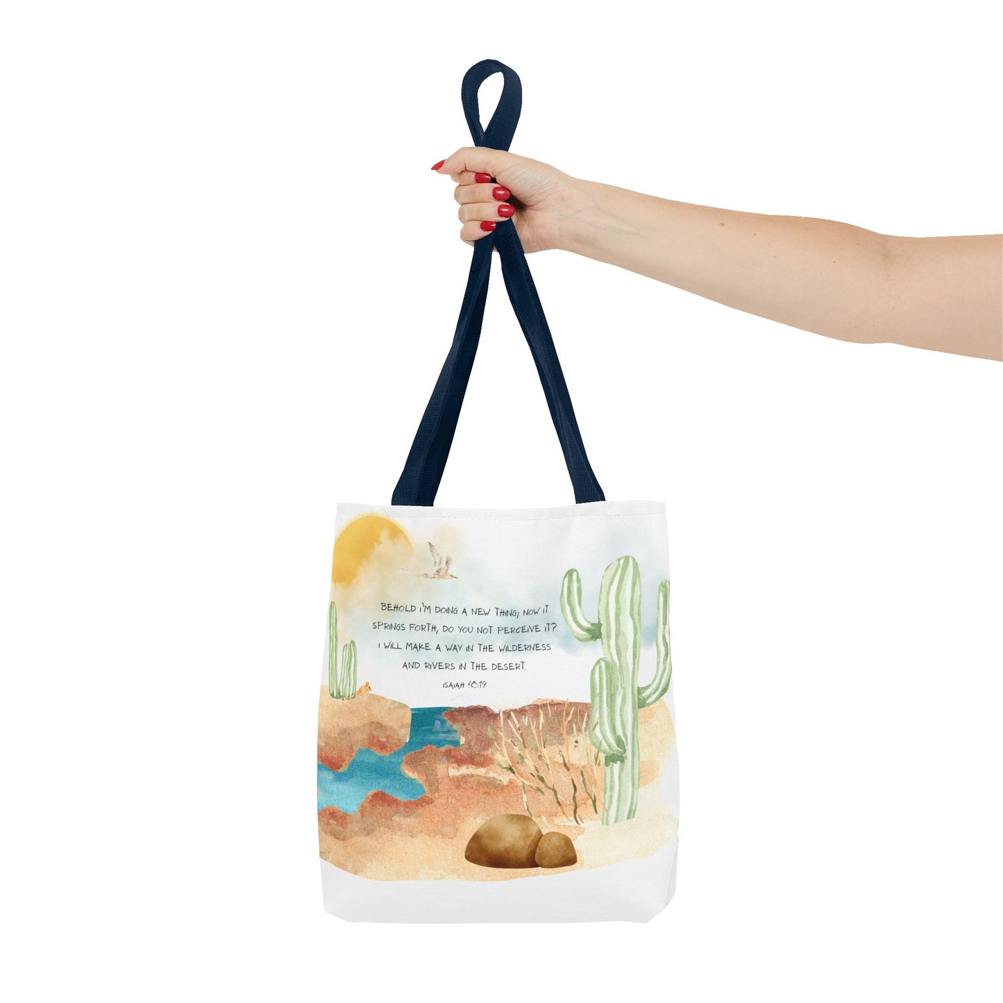 Isaiah 43:19 Tote Bag