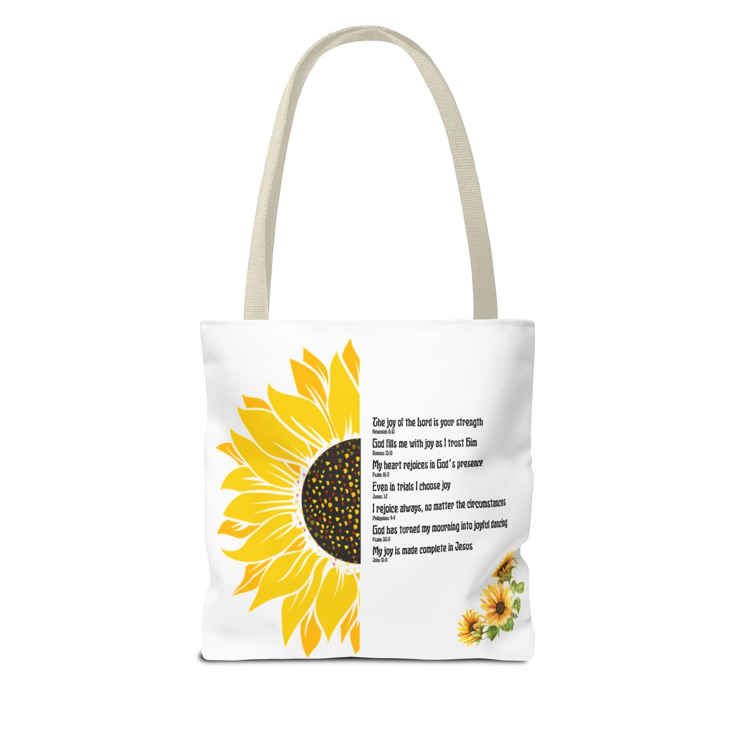 Joy Affirmations Tote Bag