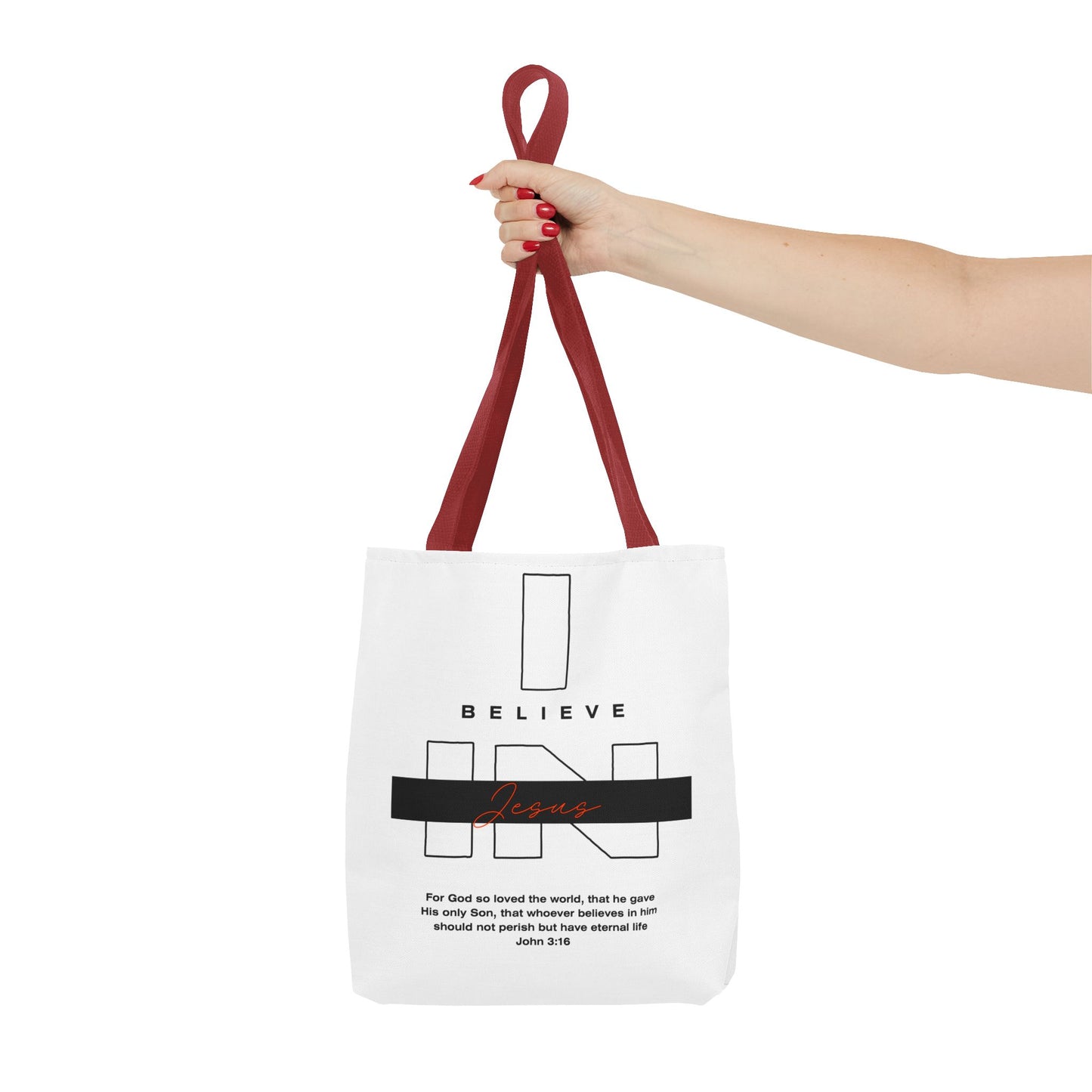 I Believe in Jesus Tote Bag