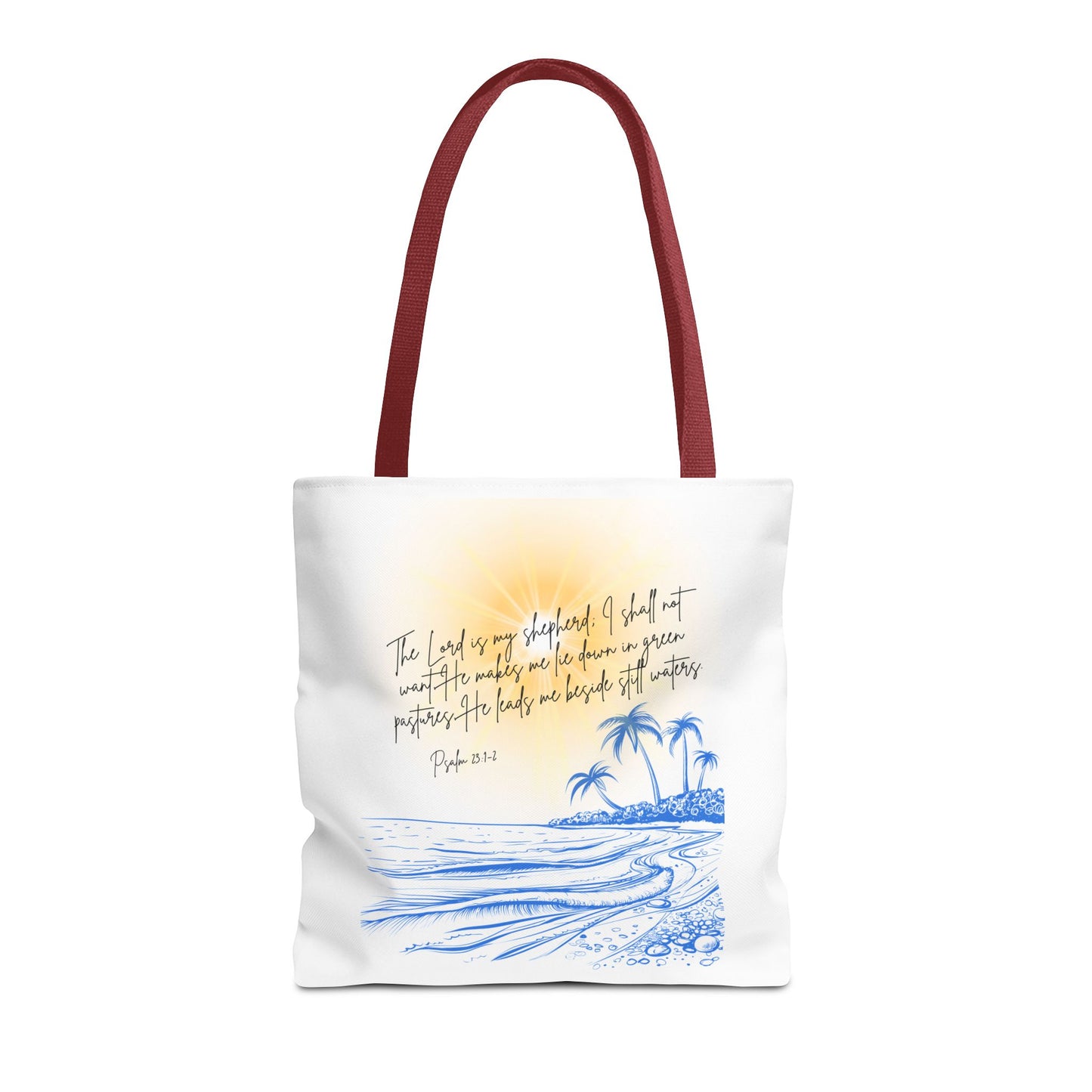 Psalm 23:1 Tote Bag