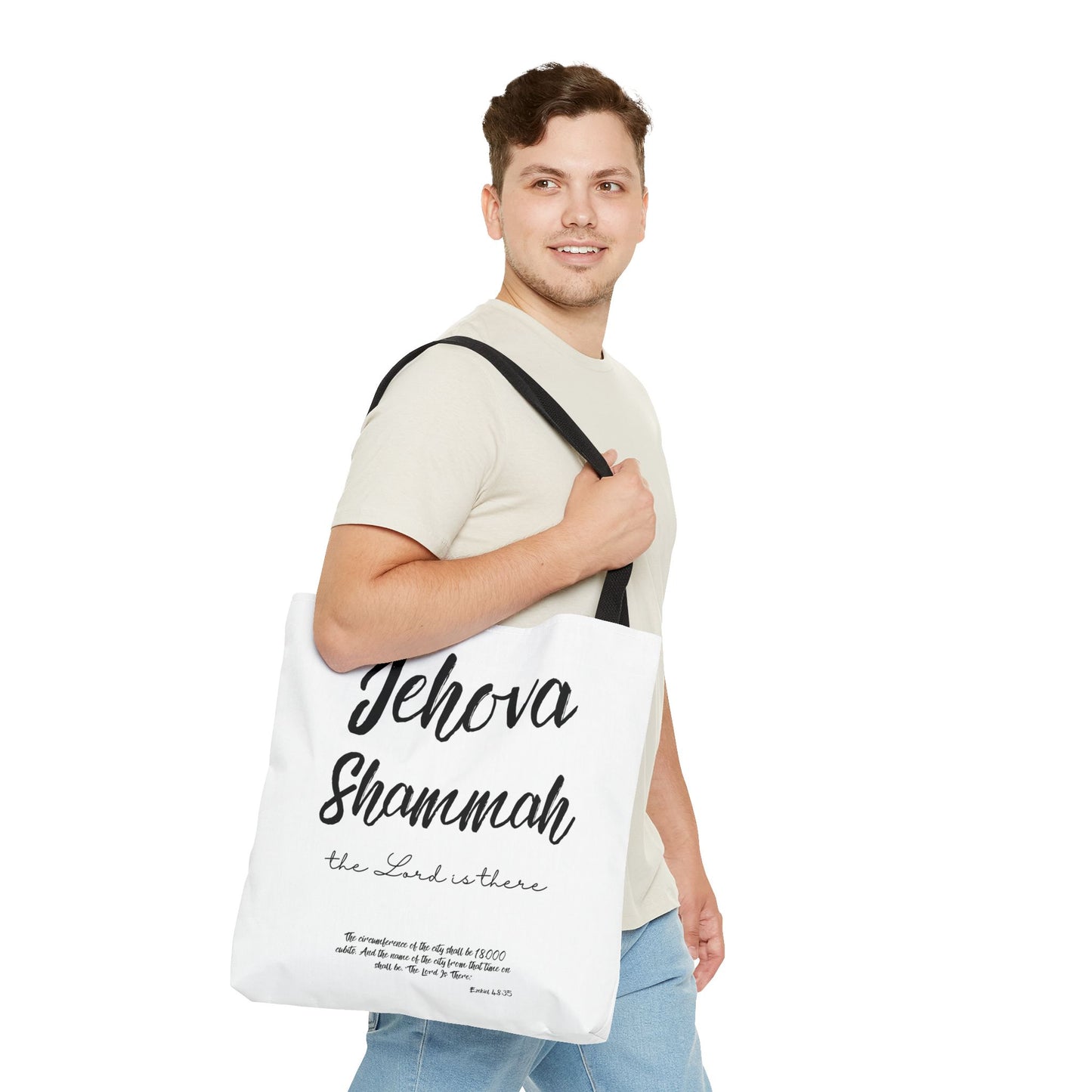 Jehova Shammah Tote Bag