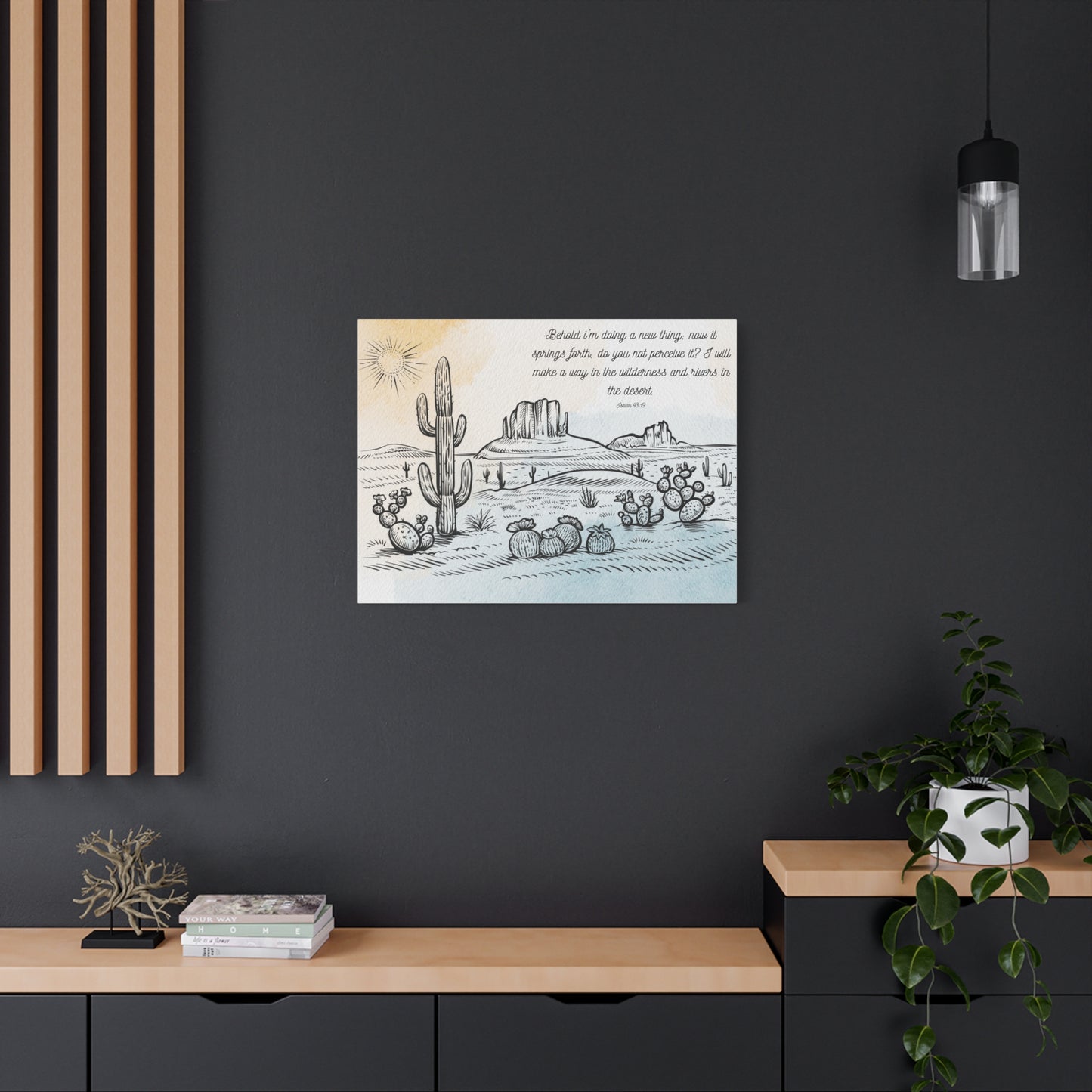 I am Doing a New Thing Canvas Art