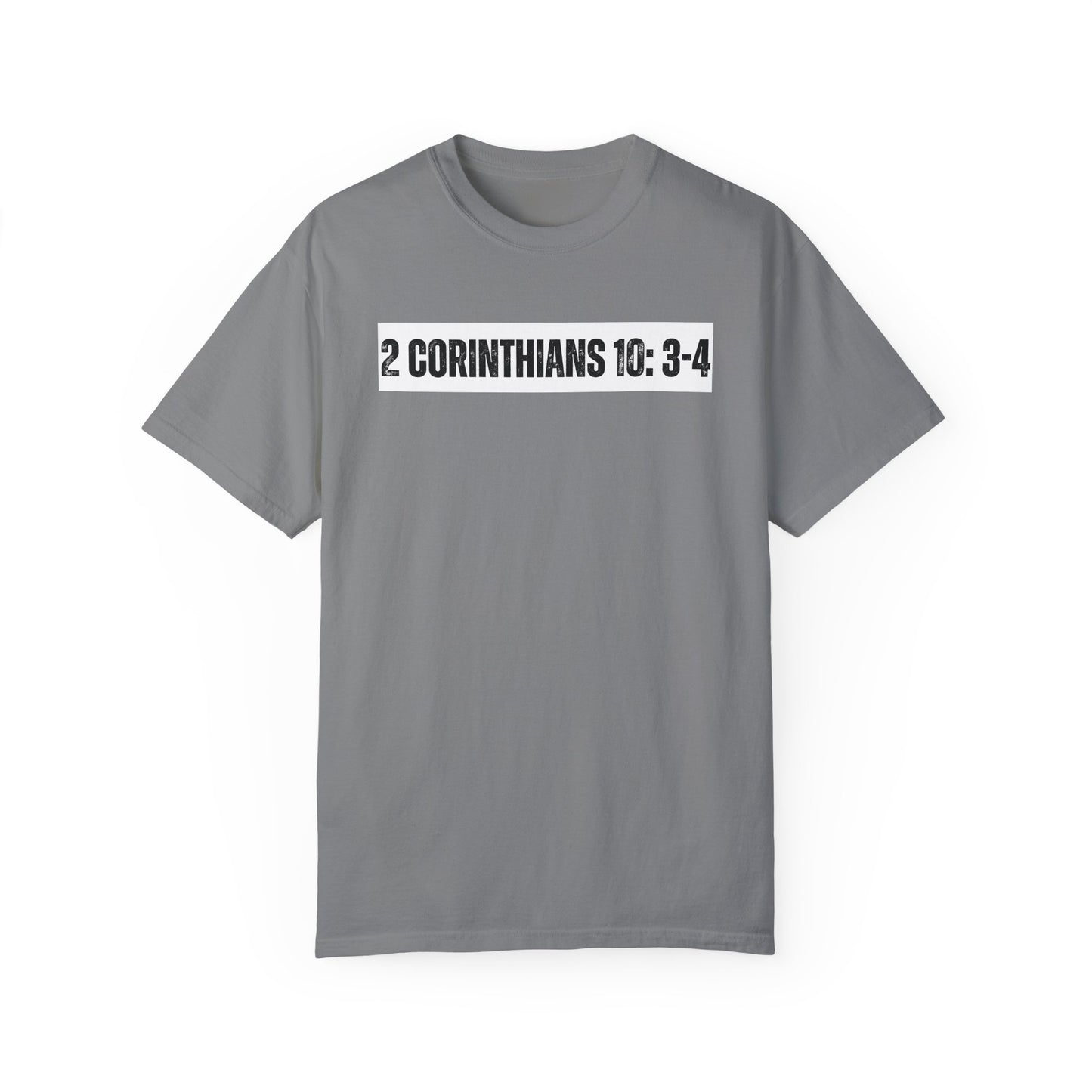 2 Corinthians 10:3-4 - Faith Inspired Streetwear