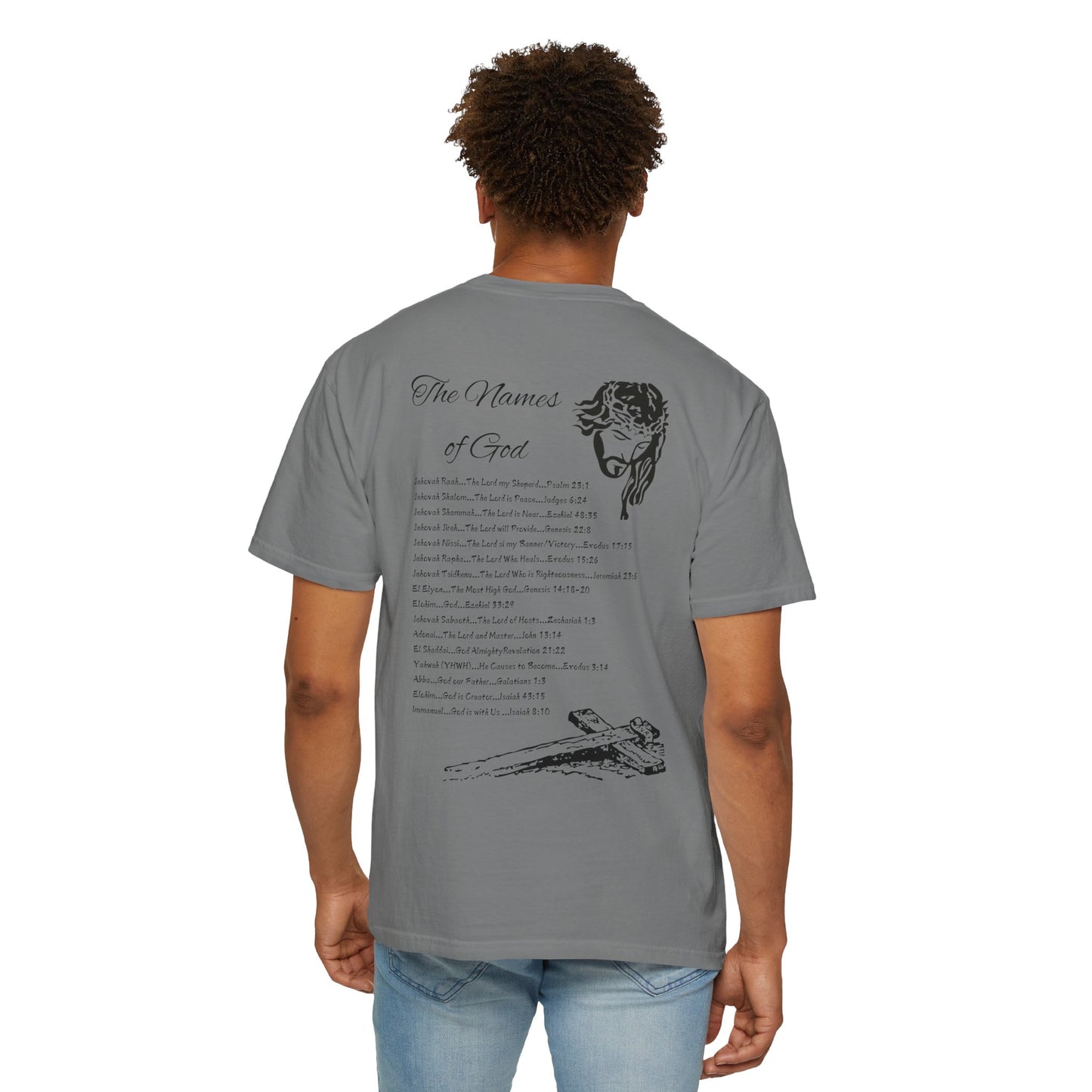 Names of God Faith Inspired Streetwear