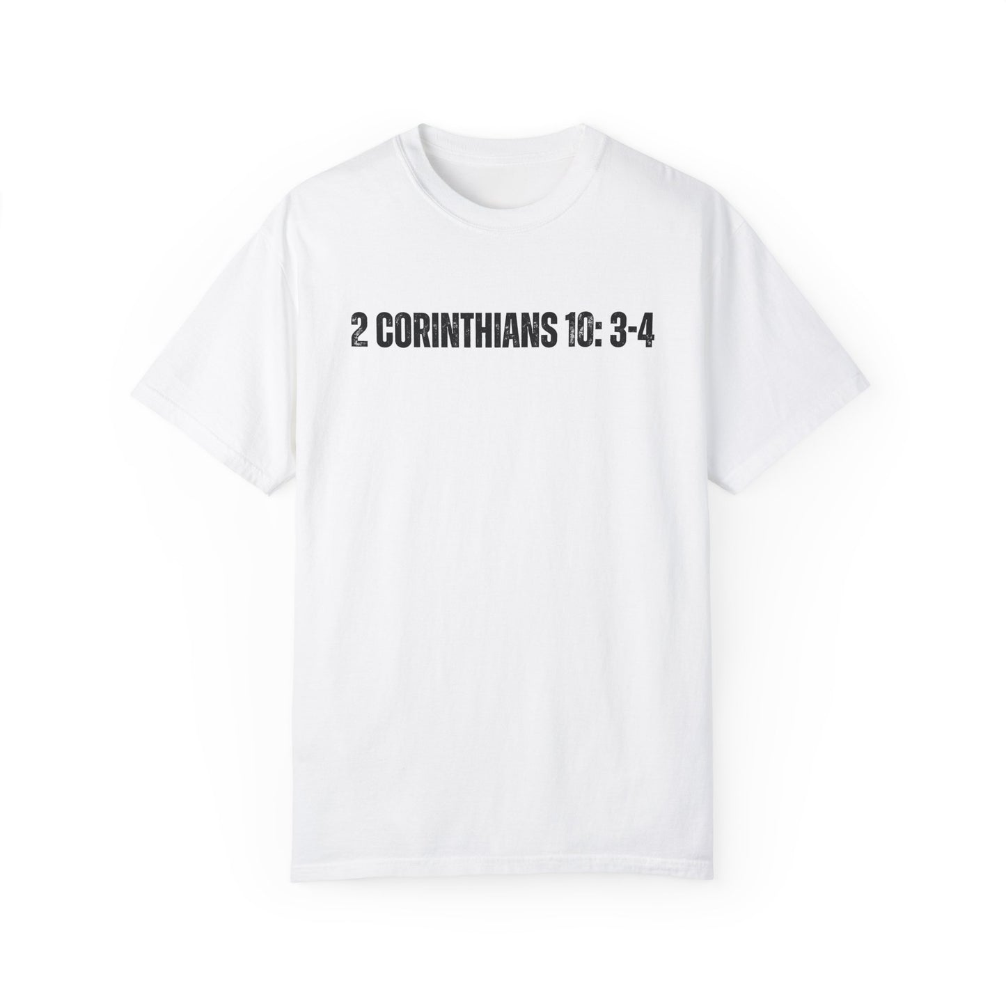 2 Corinthians 10:3-4 - Faith Inspired Streetwear