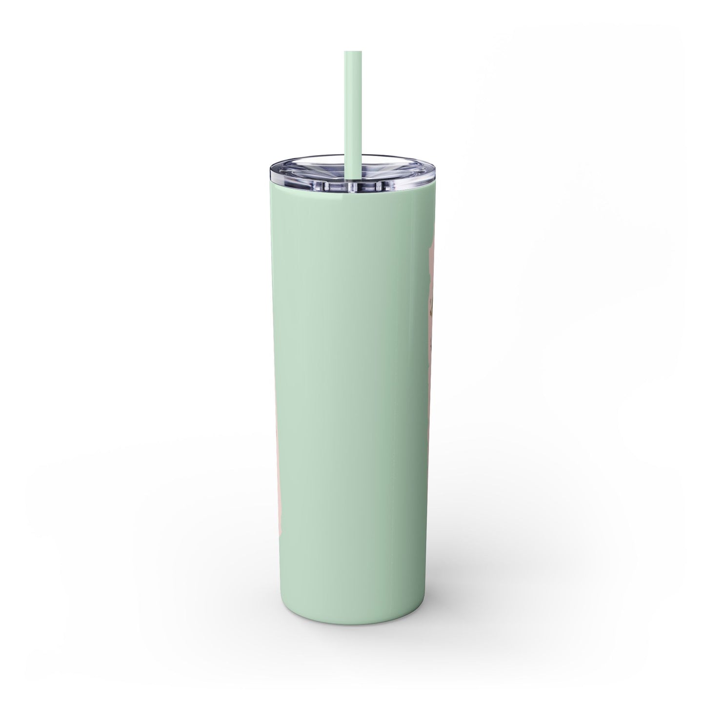 Bloom Where Your Planted Skinny Tumbler with Straw - 20oz