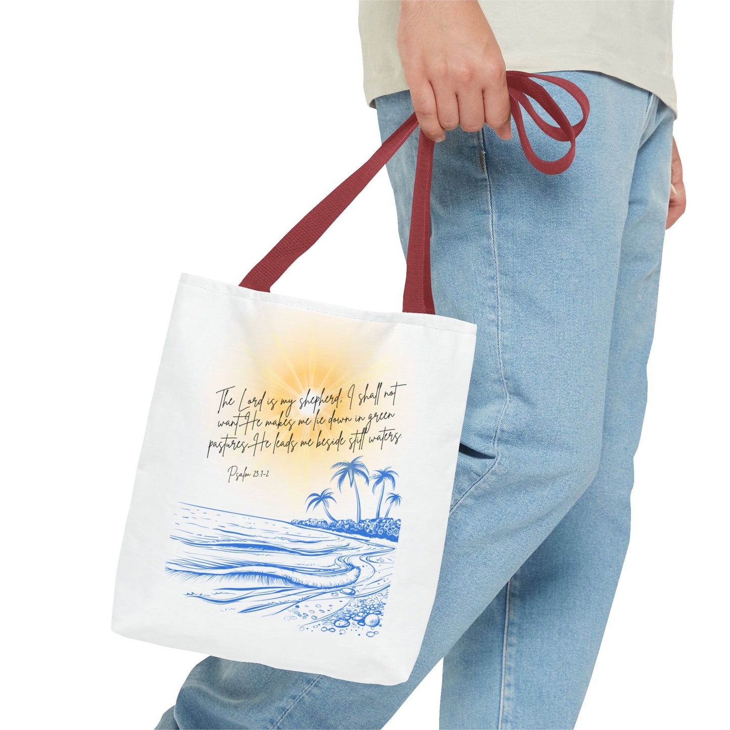 Psalm 23:1 Tote Bag