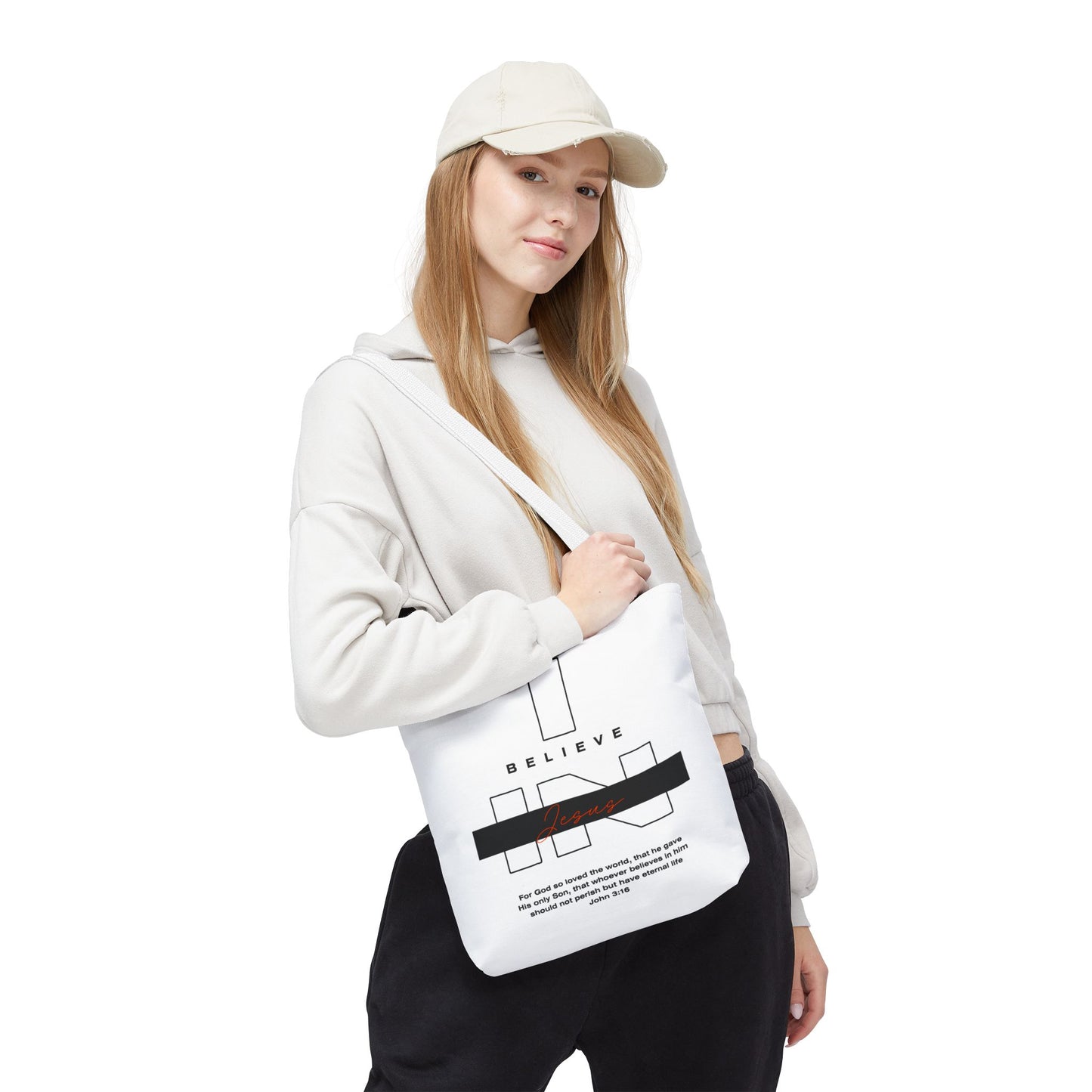 I Believe in Jesus Tote Bag