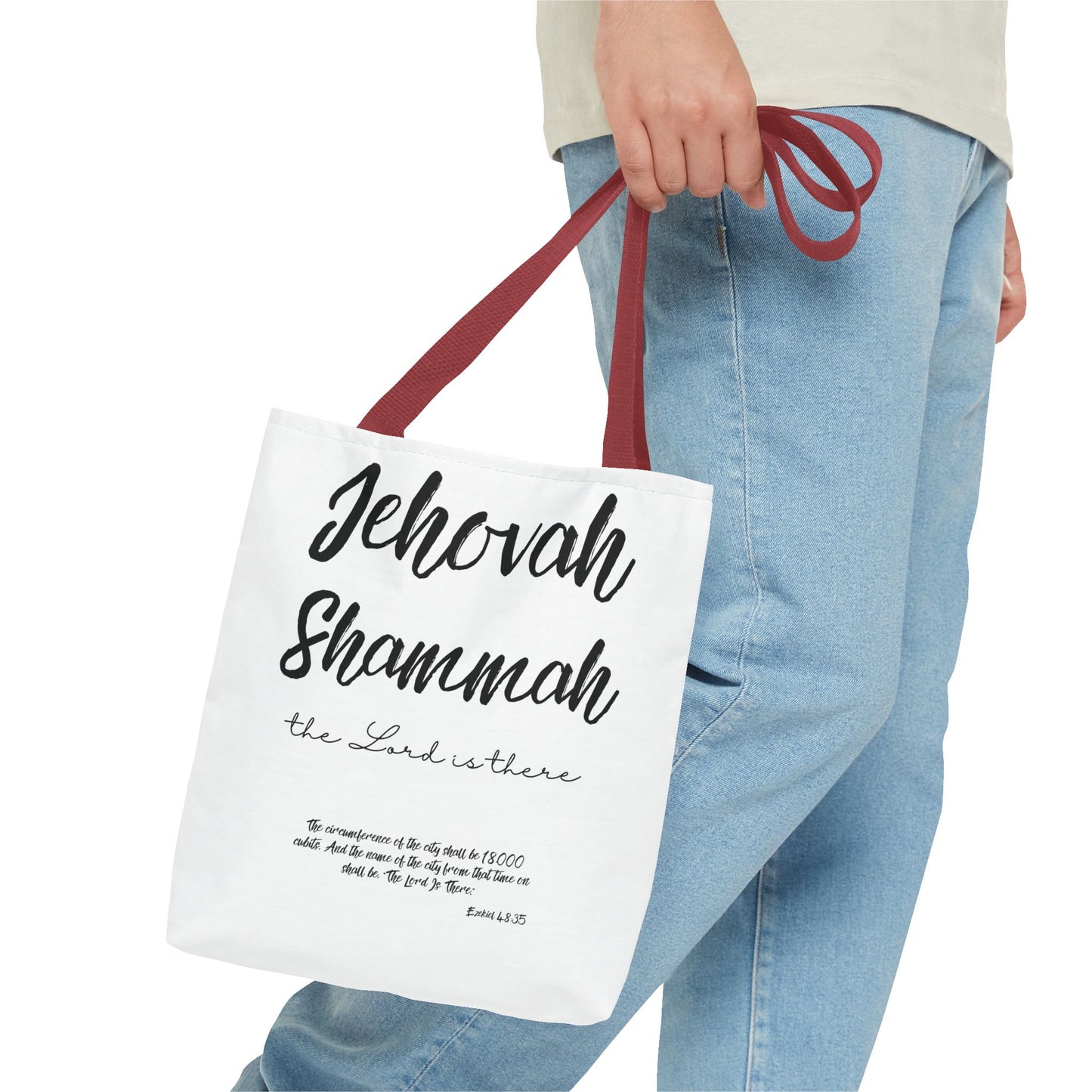 Jehovah Shammah Tote Bag