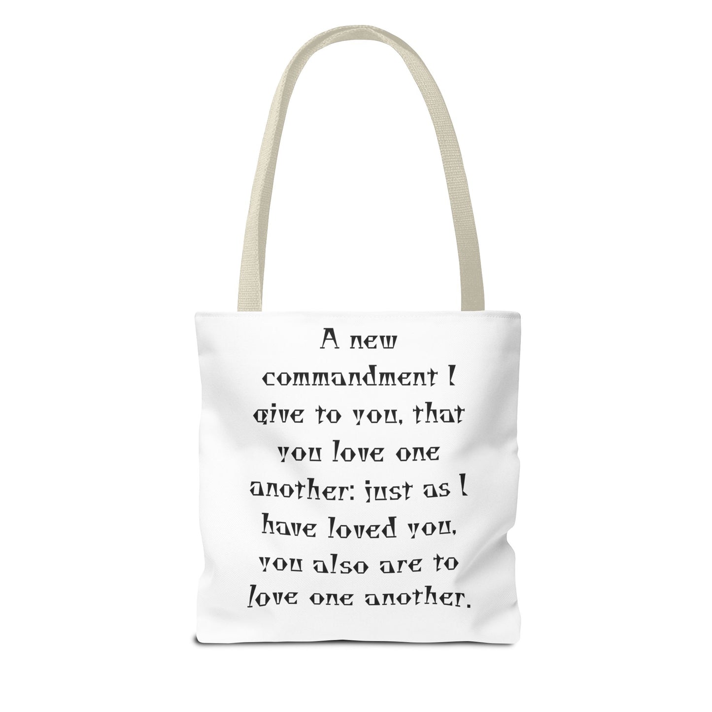 John 13:34 Tote Bag