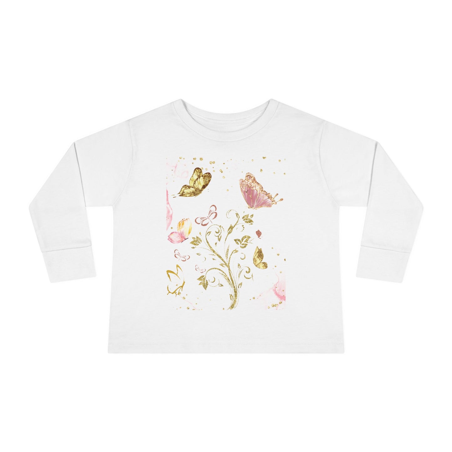 Glittering butterfly Long Sleeve Tee