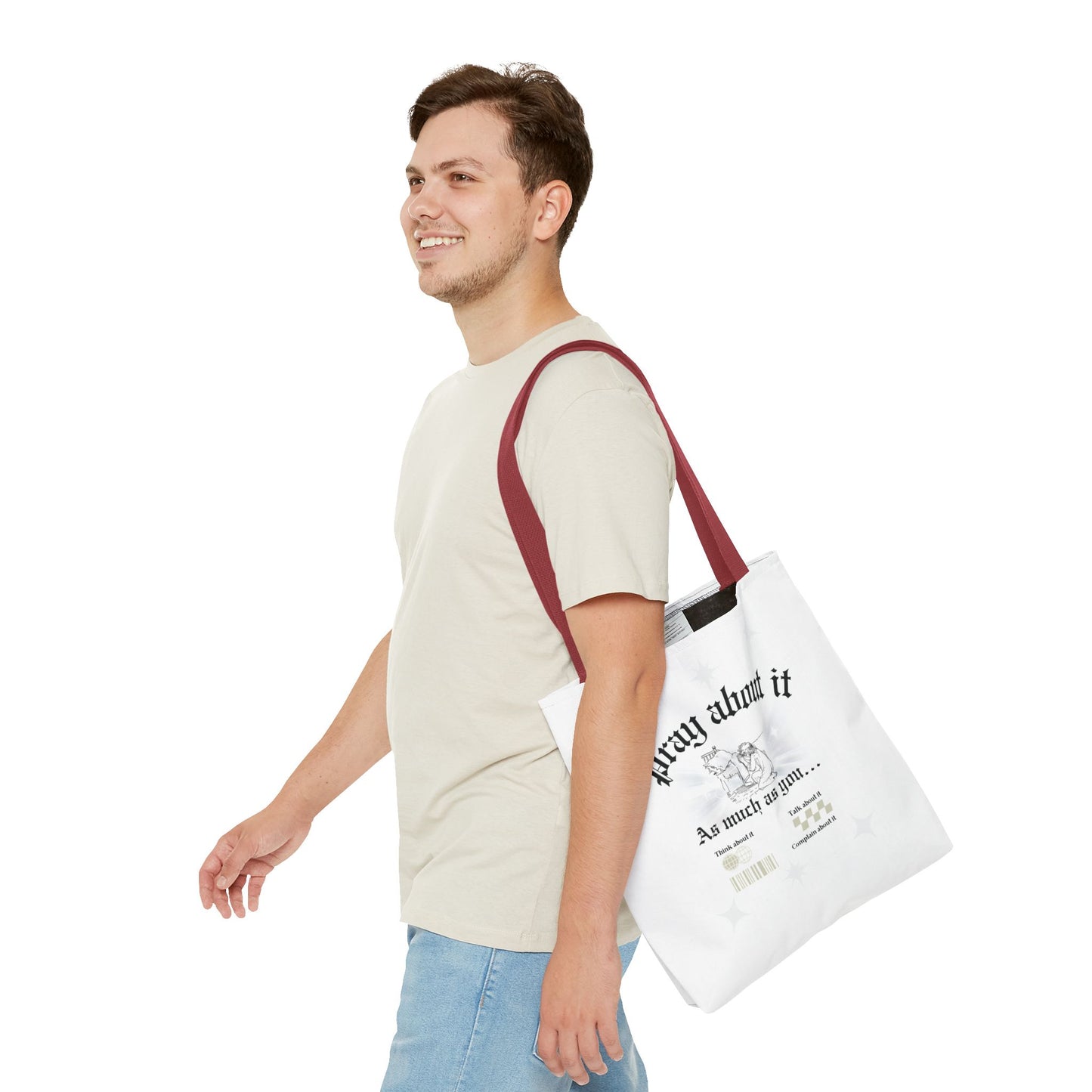 Pray about it Tote Bag