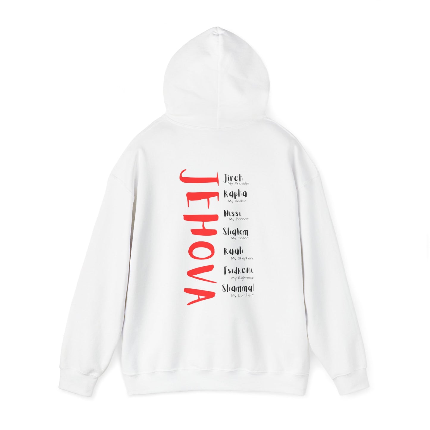 Jehovah Hooded Sweatshirt - Comfort and Spirituality