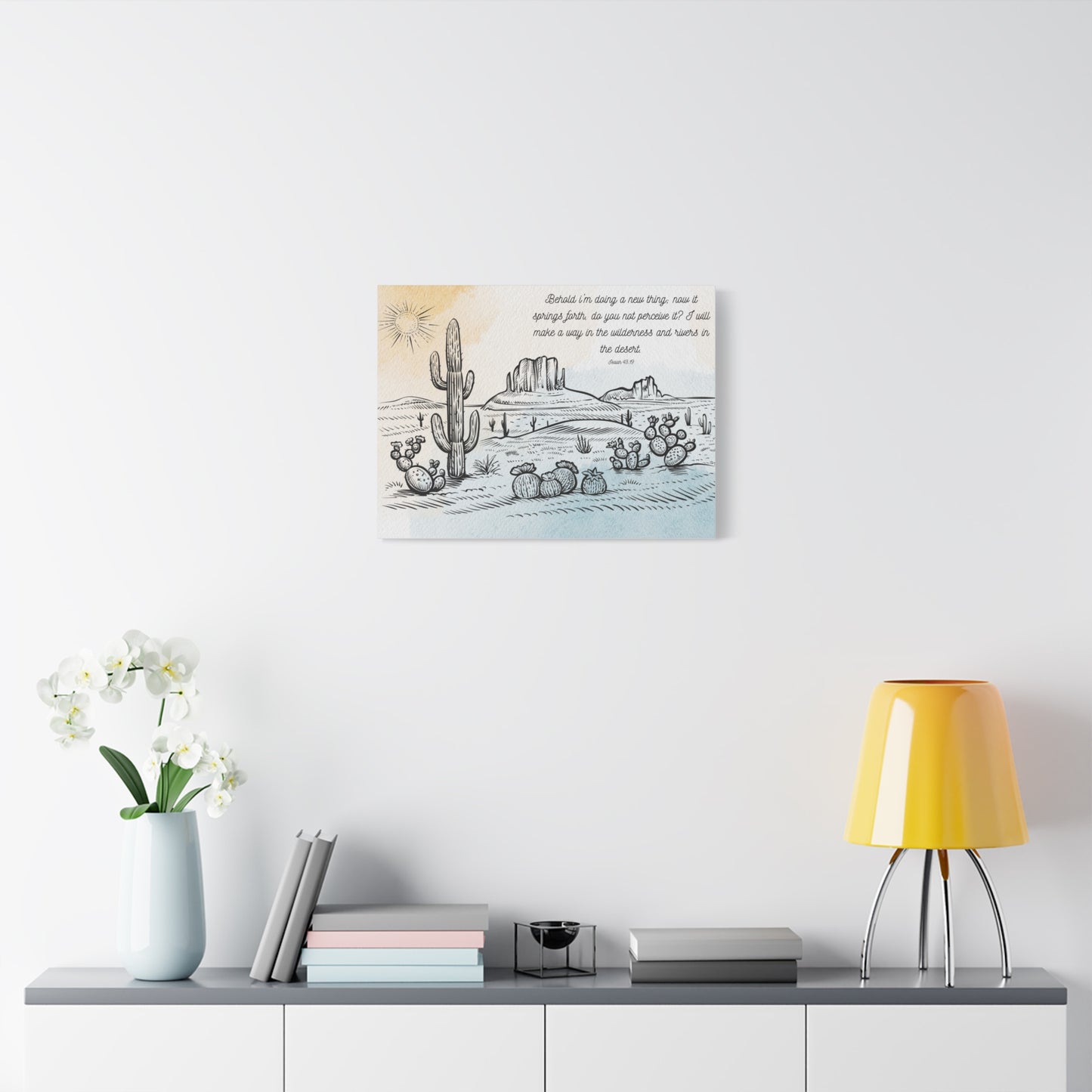 I am Doing a New Thing Canvas Art