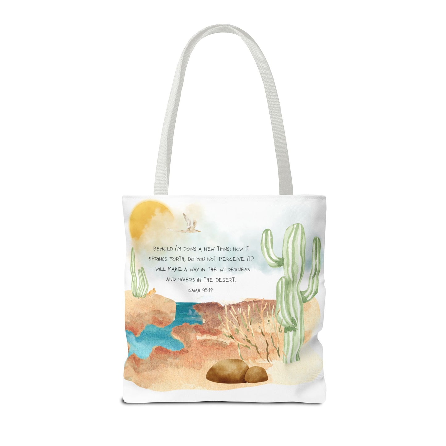 Isaiah 43:19 Tote Bag
